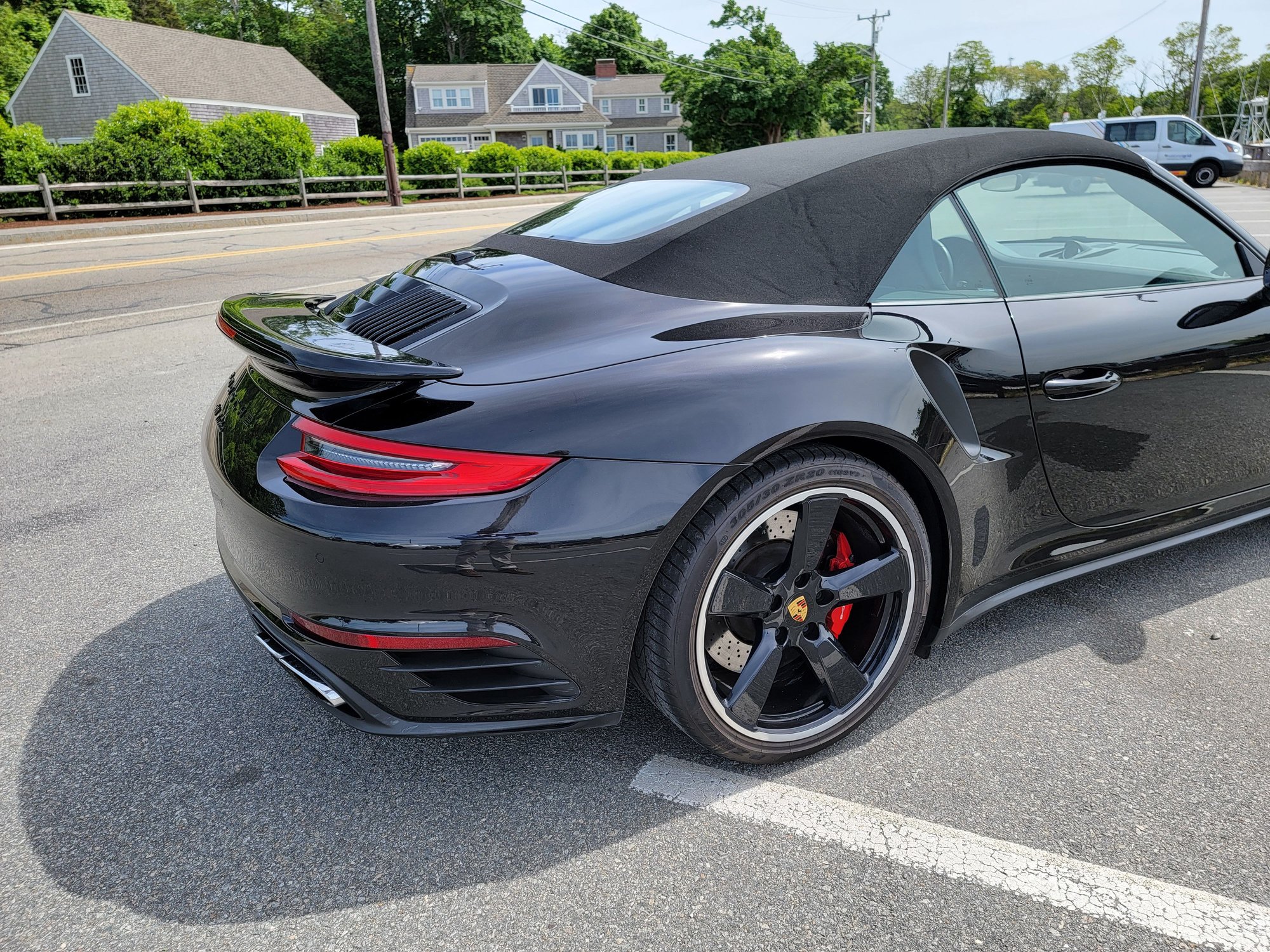 2019 Porsche 911 - 2019 911 Turbo Cabriolet - Used - VIN WP0CD2A97KS144193 - 7,460 Miles - 6 cyl - AWD - Automatic - Convertible - Black - Hyannis, MA 02601, United States