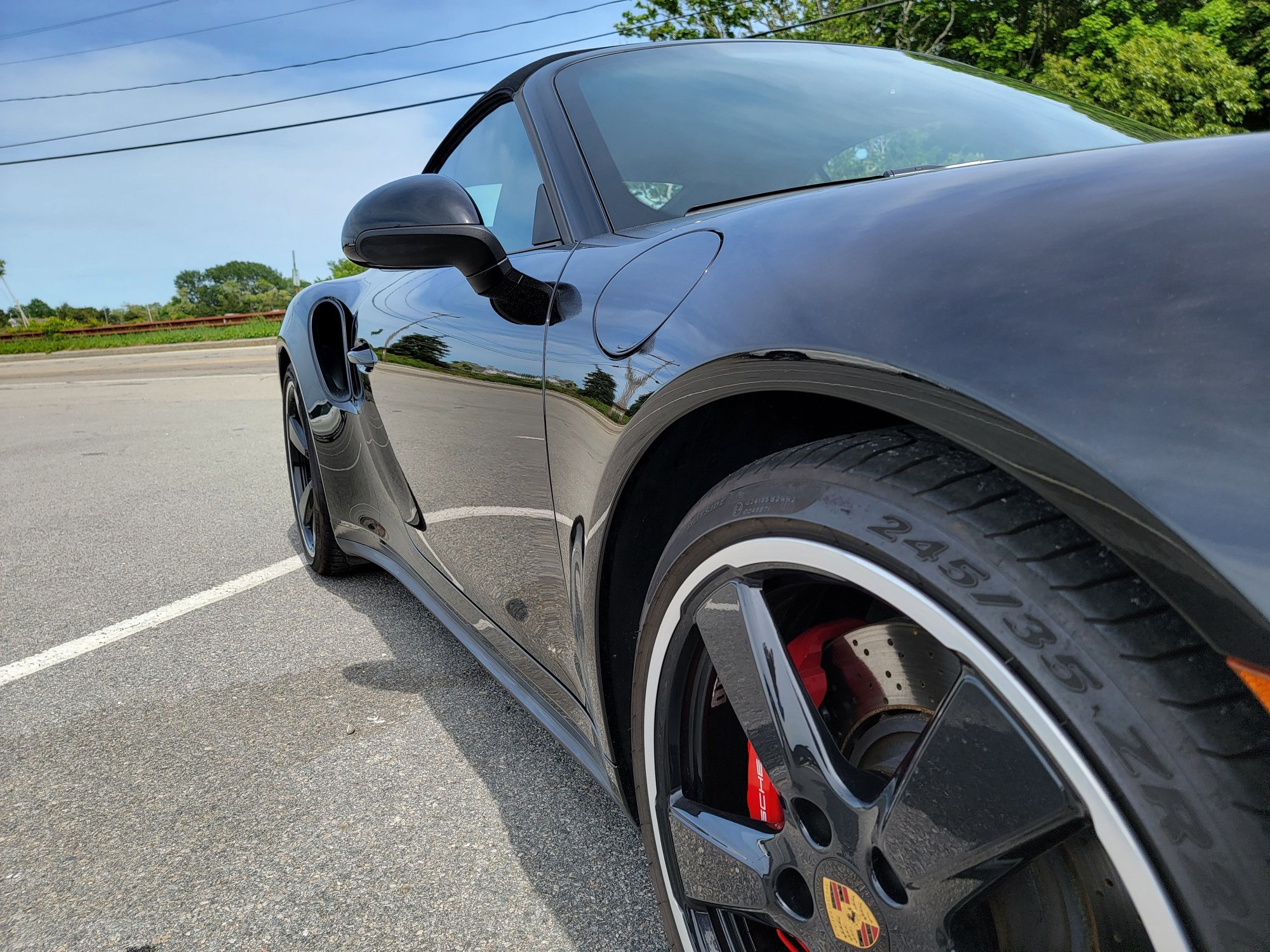 2019 Porsche 911 - 2019 911 Turbo Cabriolet - Used - VIN WP0CD2A97KS144193 - 7,460 Miles - 6 cyl - AWD - Automatic - Convertible - Black - Hyannis, MA 02601, United States