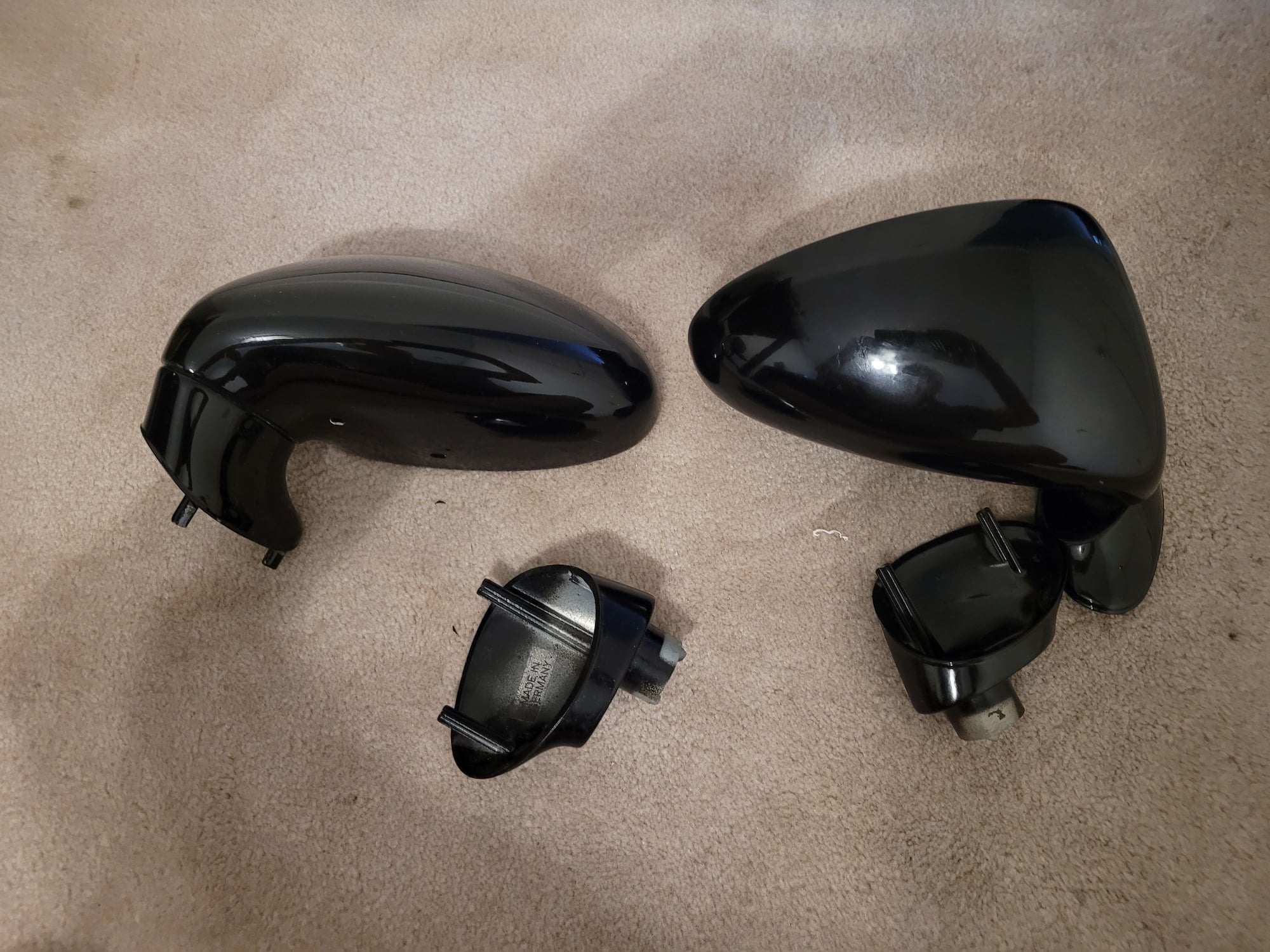 Exterior Body Parts - Aero Side View Mirrors with 965 and 928 bases. - Used - 1987 to 1991 Porsche 928 - Roswell, GA 30075, United States