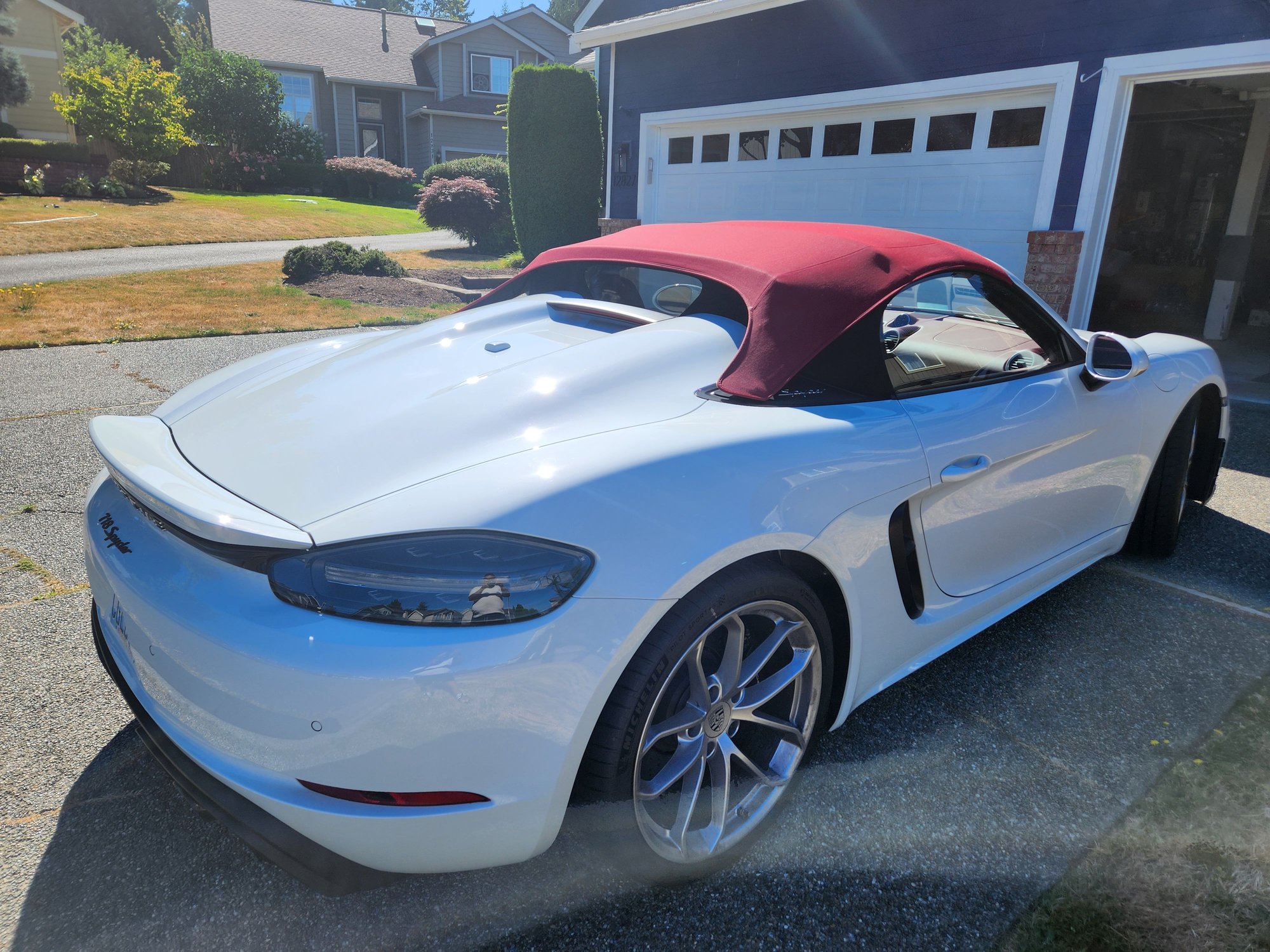 2021 Porsche 718 Spyder - 2012 Porsche 718 Spyder - 8.3K miles, 6-Speed, LWB, PDLS - Used - VIN WP0CC2A86MS240071 - 8,300 Miles - 6 cyl - 2WD - Manual - Convertible - White - Seattle, WA 98092, United States