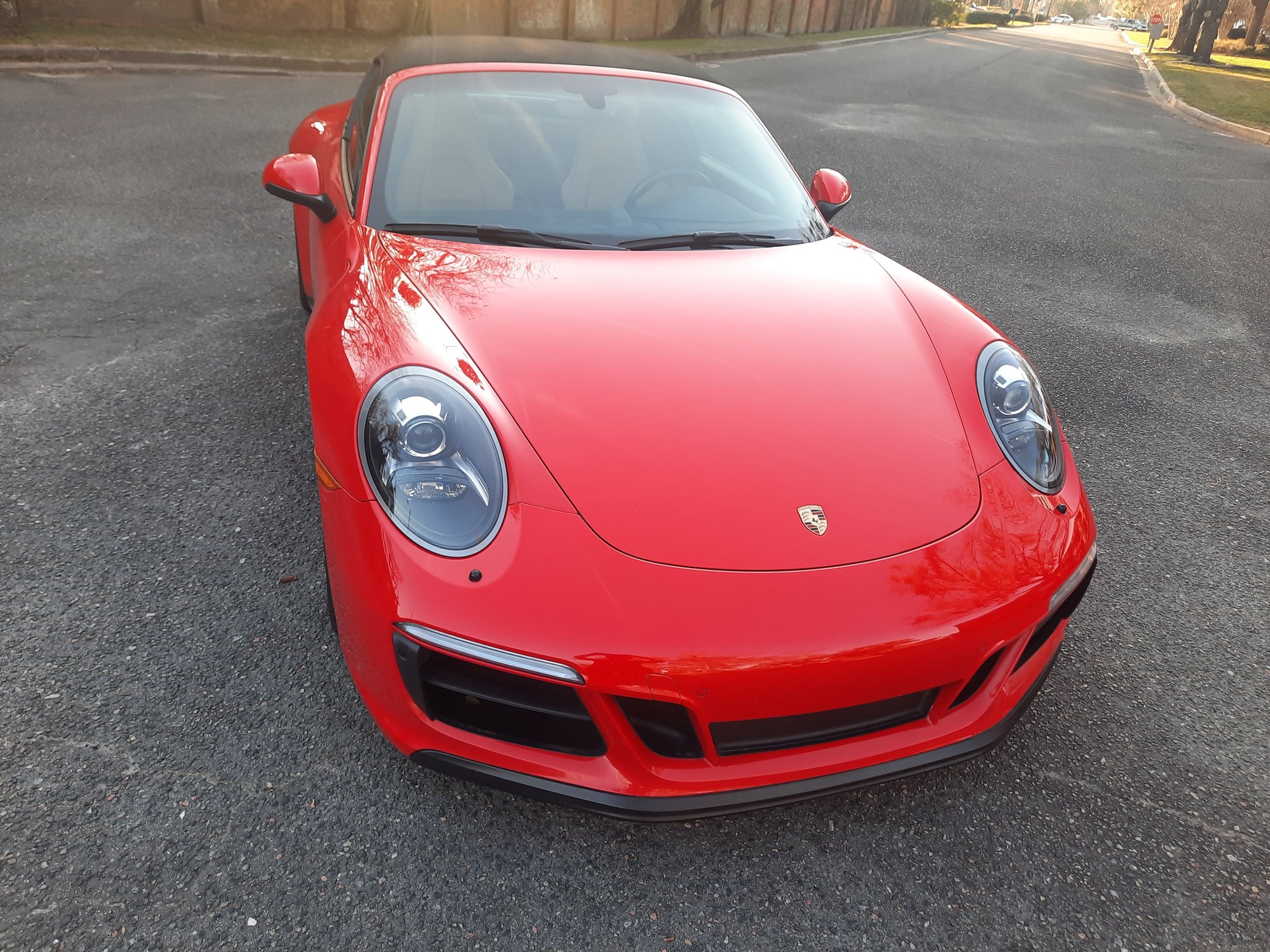 2018 Porsche 911 - check out my Targa GTS manual on BaT! - Used - VIN WP0BB2A90JS134332 - 37,500 Miles - 6 cyl - AWD - Manual - Convertible - Red - Savannah, GA 31405, United States