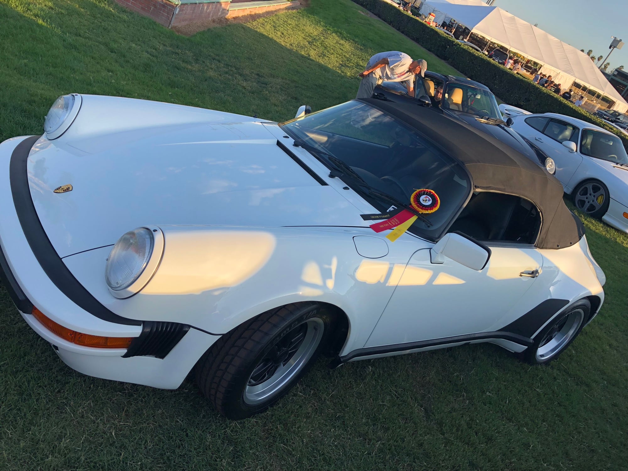 1989 Porsche 911 - 911 Porsche Speedster - 1989 - Used - VIN WPOEBO914KS173197 - 8,100 Miles - 3 cyl - Manual - Convertible - White - Newport Beach, CA 92661, United States