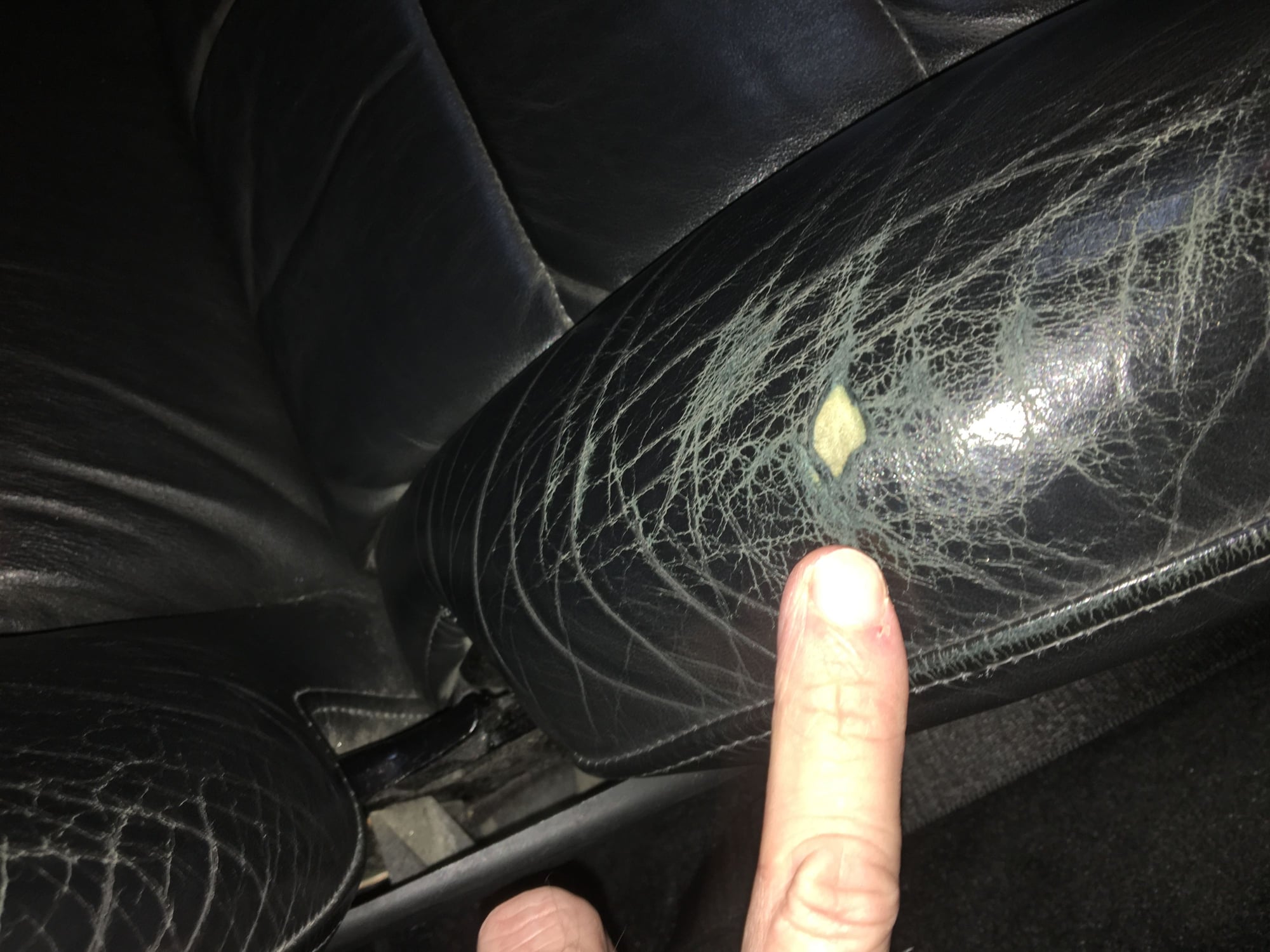Leatherworld Tech Leather Seat Crack Repair - Rennlist - Porsche