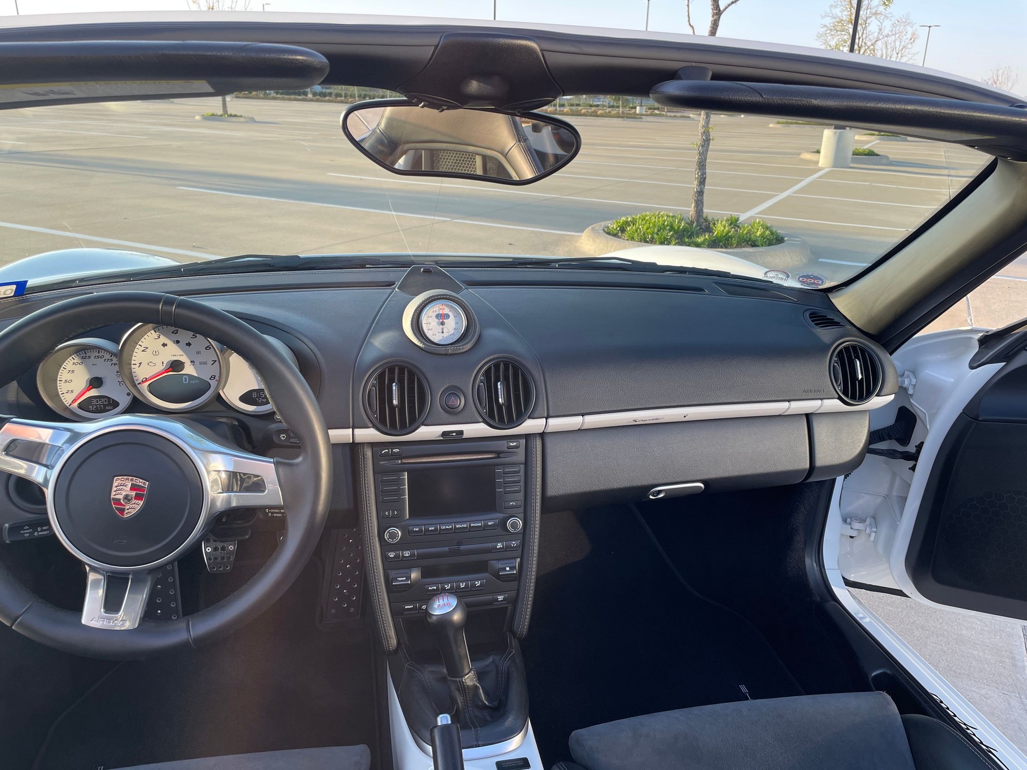 2011 Porsche Boxster - 987 Boxster Spyder - M/T, LWB, PSE, New Tires - Used - VIN Upon Request - 30,200 Miles - Manual - White - Dallas, TX 75287, United States
