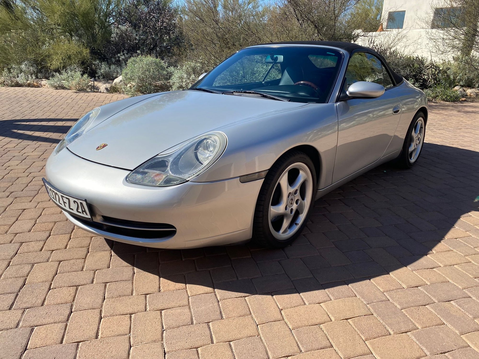 1999 Porsche 911 - 1999 911 996 C2 Cabriolet - Used - VIN WP0CA299XXS653263 - 90,000 Miles - 6 cyl - 2WD - Manual - Convertible - Silver - Tucson, AZ 85718, United States