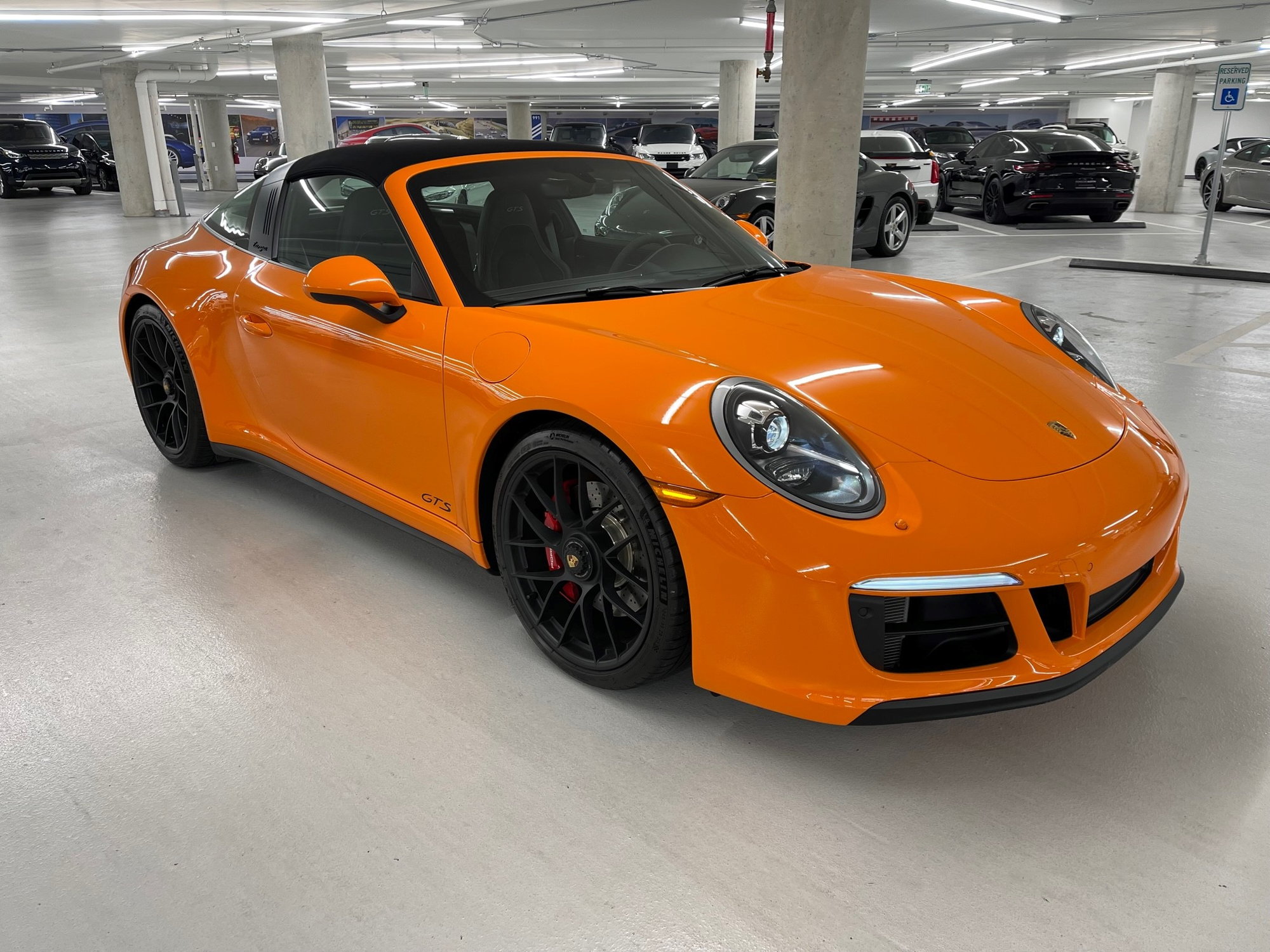 2018 Porsche 911 - 2018 911 Targa 4 GTS CPO PTS Pastel Orange - Used - VIN WP0BB2A98JS134952 - 2,970 Miles - 6 cyl - 4WD - Automatic - Coupe - Orange - Austin, TX 78759, United States