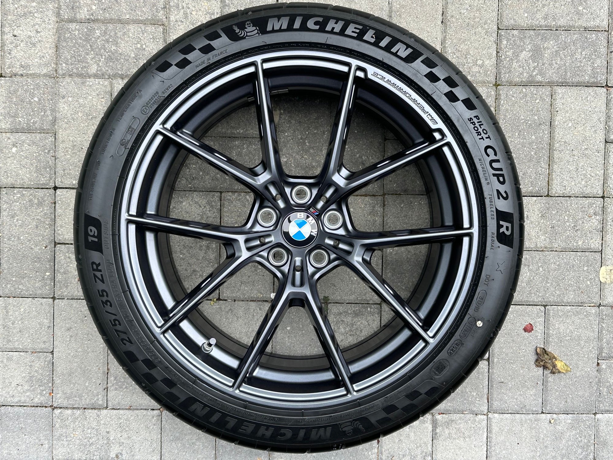 Wheels and Tires/Axles - Genuine BMW M2/M3/M4 Performance Style 963M Complete Wheel and Tire - New - 2022 to 2024 BMW M4 - Darien, CT 06820, United States