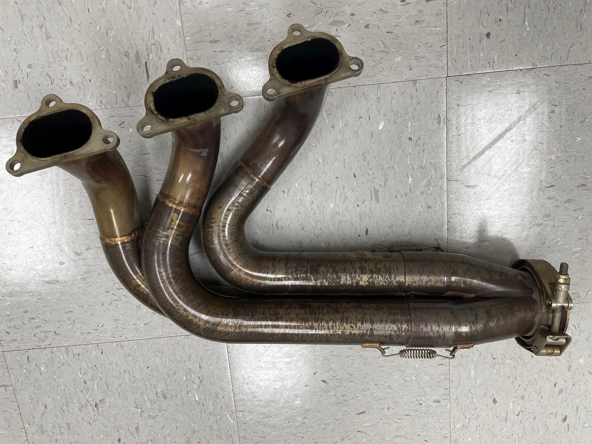 Engine - Exhaust - DUNDON Motorsports RACE HEADER / MUFFLER Power Package for 991.1 GT3 - Used - 2015 to 2017 Porsche GT3 - Louisville, KY 40299, United States