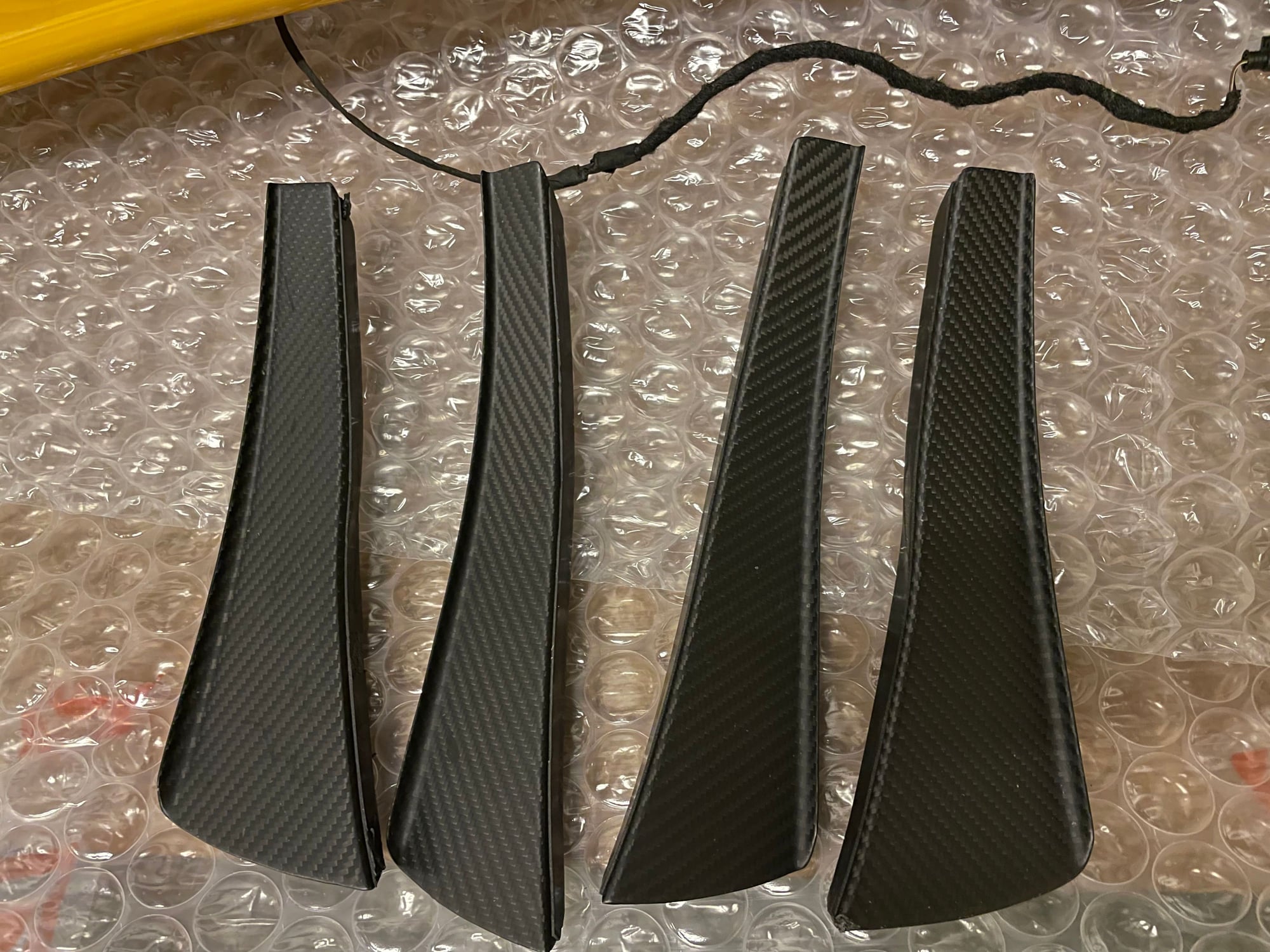 Exterior Body Parts - Dundon Dual Canards / Dive Planes for 991.2 GT3 / GT3RS in Matte Carbon - Used - 2018 to 2019 Porsche GT3 - Denver, CO 80204, United States