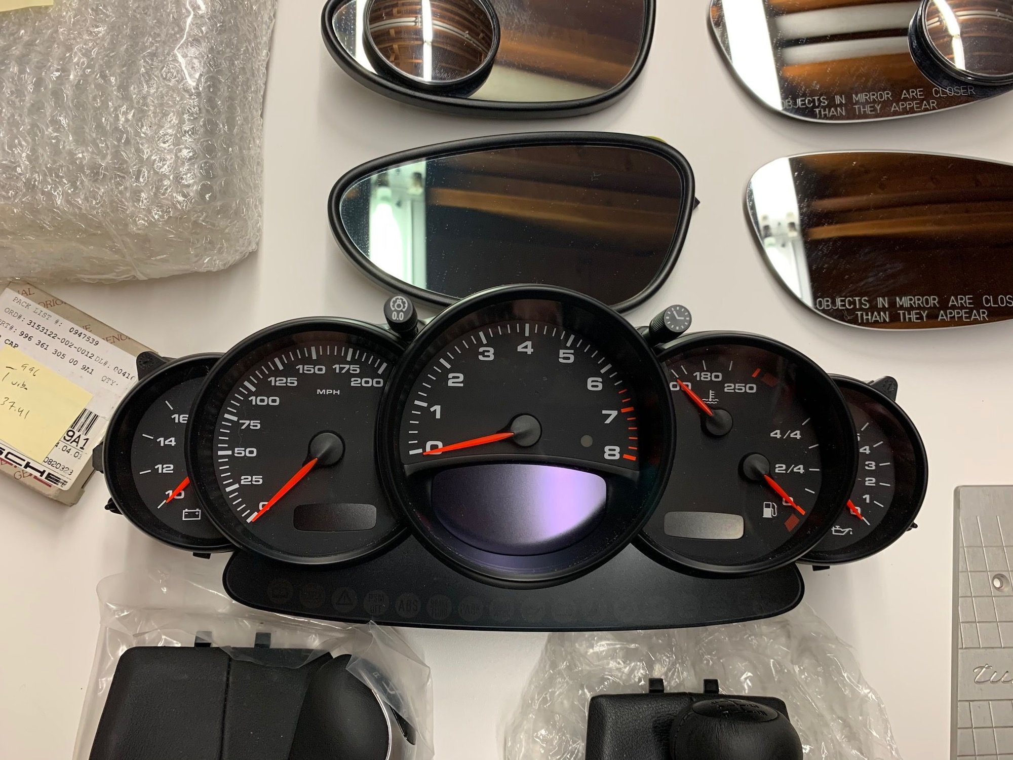 Audio Video/Electronics - Porsche 996 Turbo Instrument Cluster Like New - Used - 0  All Models - Palos Heights, IL 60463, United States