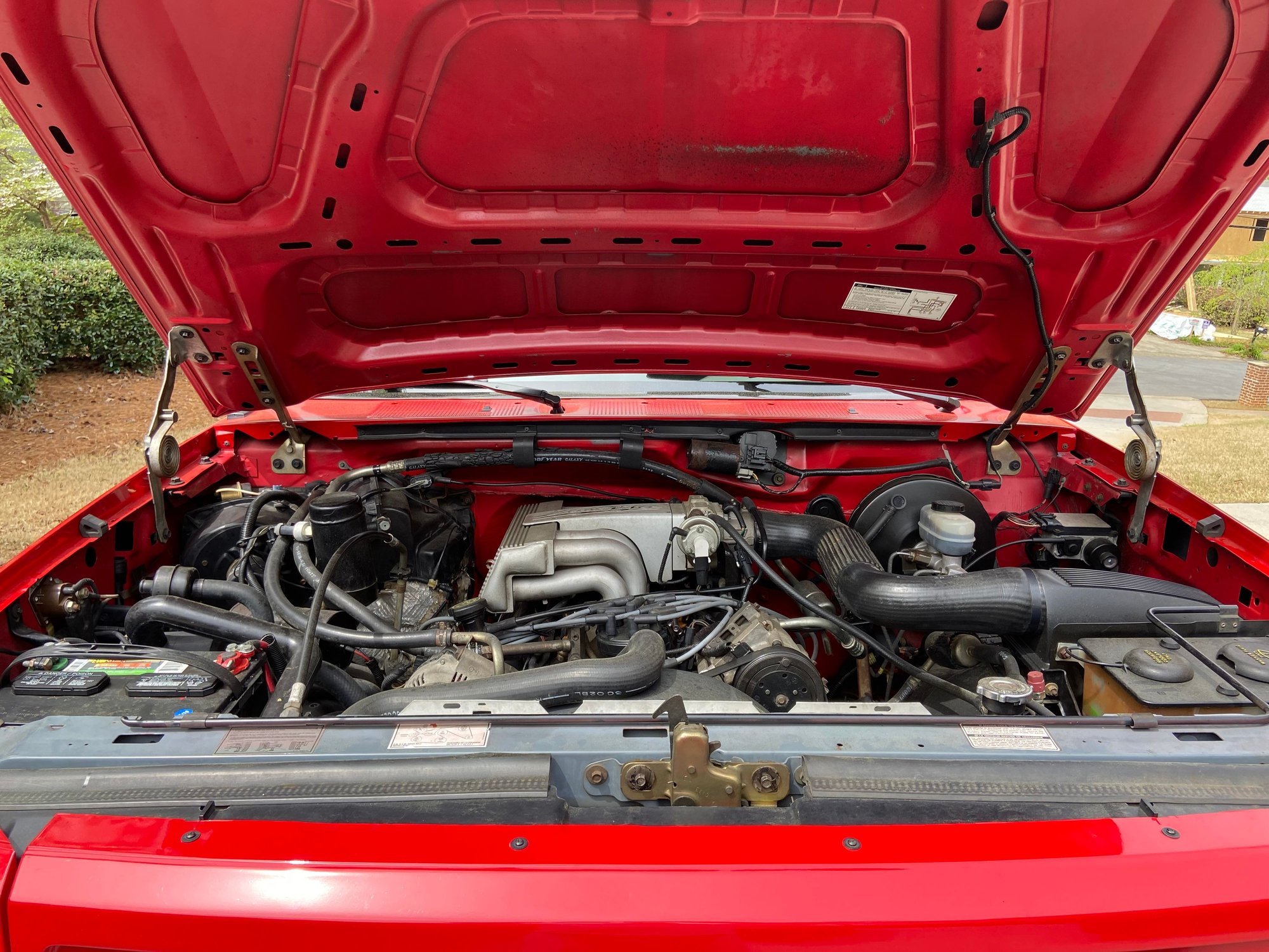 1993 Ford F-150 - 1993 ford lightning - Used - VIN 1111111111111111 - 134,000 Miles - 8 cyl - 2WD - Automatic - Truck - Red - Atlanta, GA 30328, United States