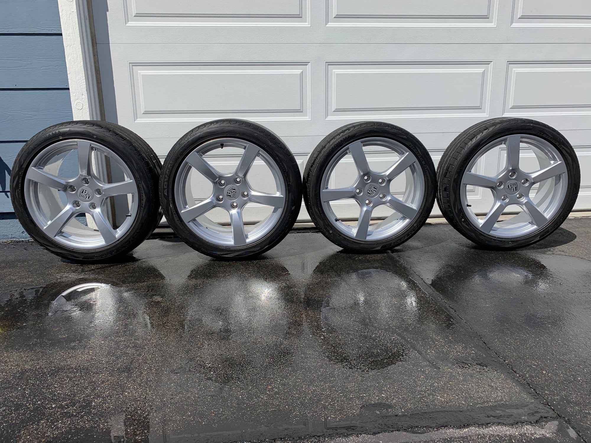 Wheels and Tires/Axles - Porsche 718 Cayman S 19" Wheels and Tires - 1300 miles - Used - 2013 to 2019 Porsche Boxster - 2013 to 2019 Porsche Cayman - San Clemente, CA 92673, United States