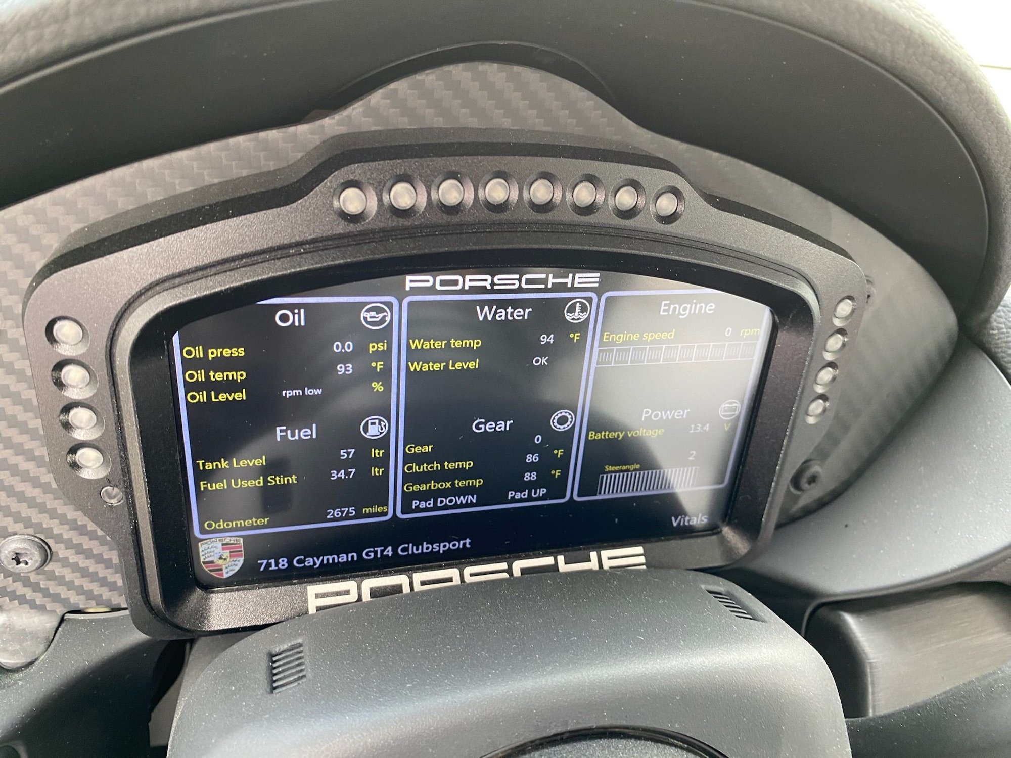 2020 Porsche 718 Cayman - 2020 Porsche 718 GT4 Clubsport Competition - Used - VIN WP0ZZZ98ZLK299742 - 2,675 Miles - Fort Myers, FL 33908, United States