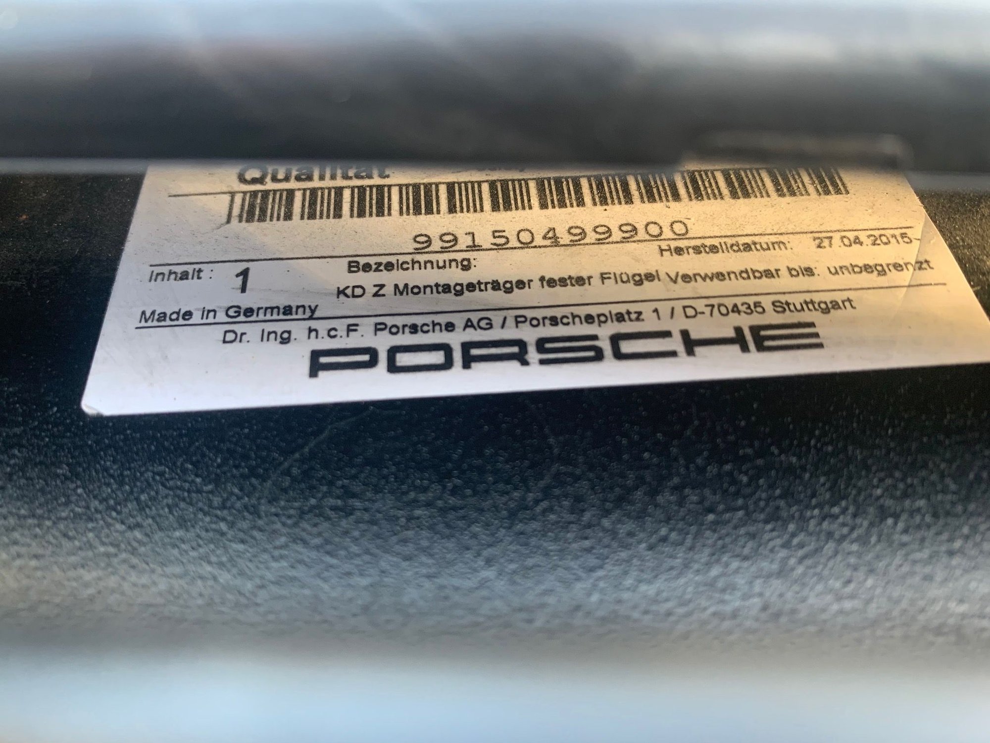 Exterior Body Parts - Add a Porsche wing to your car. Aero cup kit wing - Used - 2012 to 2016 Porsche 911 - Hollywood, FL 33021, United States