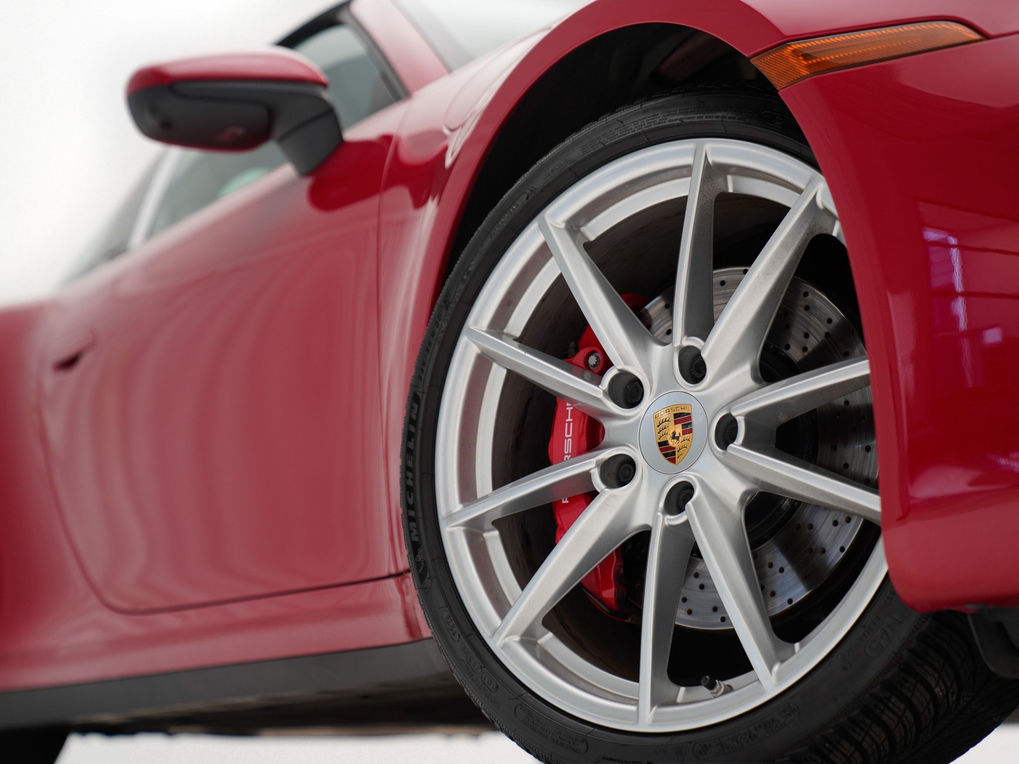 2021 Porsche 911 - FS - 2022 911 Targa 4S - Carmine Red over Bordeaux Red Leather with a MANUAL - Used - VIN WP0BB2A99MS235387 - 9,550 Miles - 6 cyl - 4WD - Manual - Convertible - Red - Beaverton, OR 97005, United States