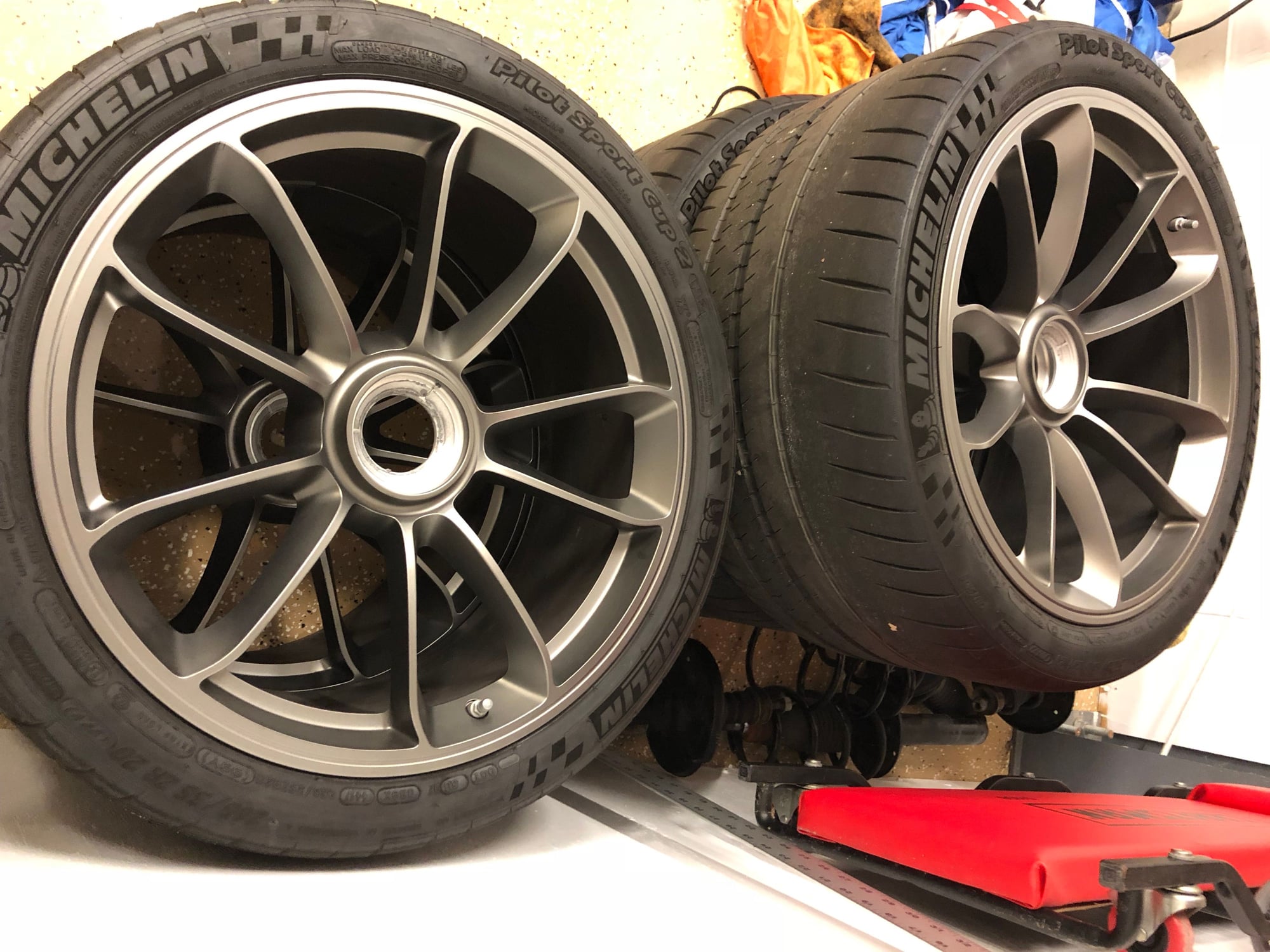Wheels and Tires/Axles - GT3 RS Wheels and Tires - Used - 2016 to 2019 Porsche GT3 - Melbourne, FL 32901, United States