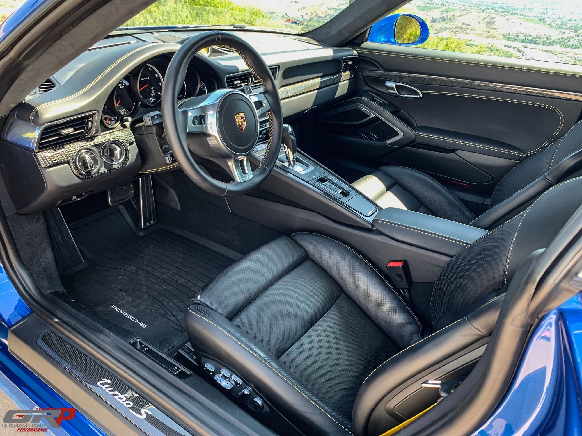 2015 Porsche 911 - Stunning Sapphire 2015 Turbo S - Used - VIN WP0AD2A9XFS167108 - 9,245 Miles - 6 cyl - 4WD - Automatic - Coupe - Blue - Yorba Linda, CA 92887, United States