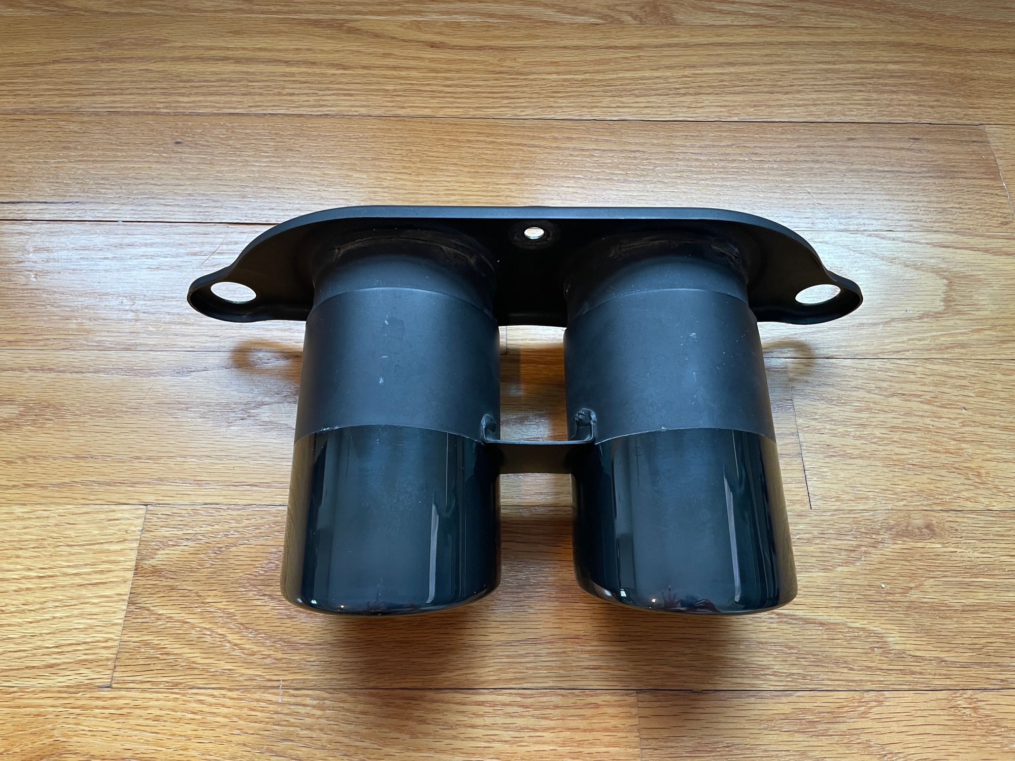 Engine - Exhaust - 991 GT3 OEM Black Exhaust Tip - Used - -1 to 2027  All Models - Boston, MA 02116, United States