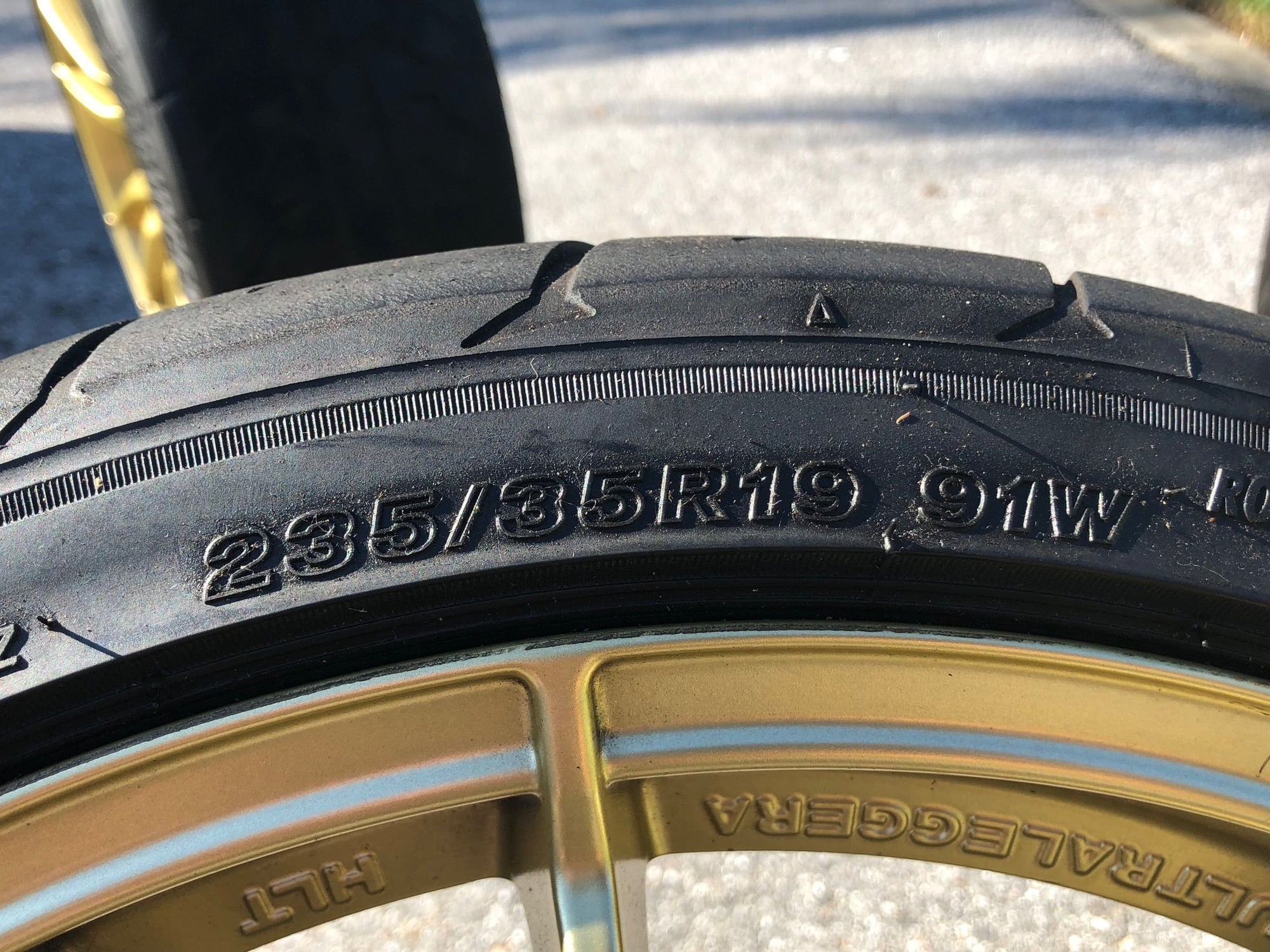 Wheels and Tires/Axles - FS: OZ Ultraleggera Gold 19" w/ Potenza RE-71R Tires - Used - Venice, FL 34285, United States