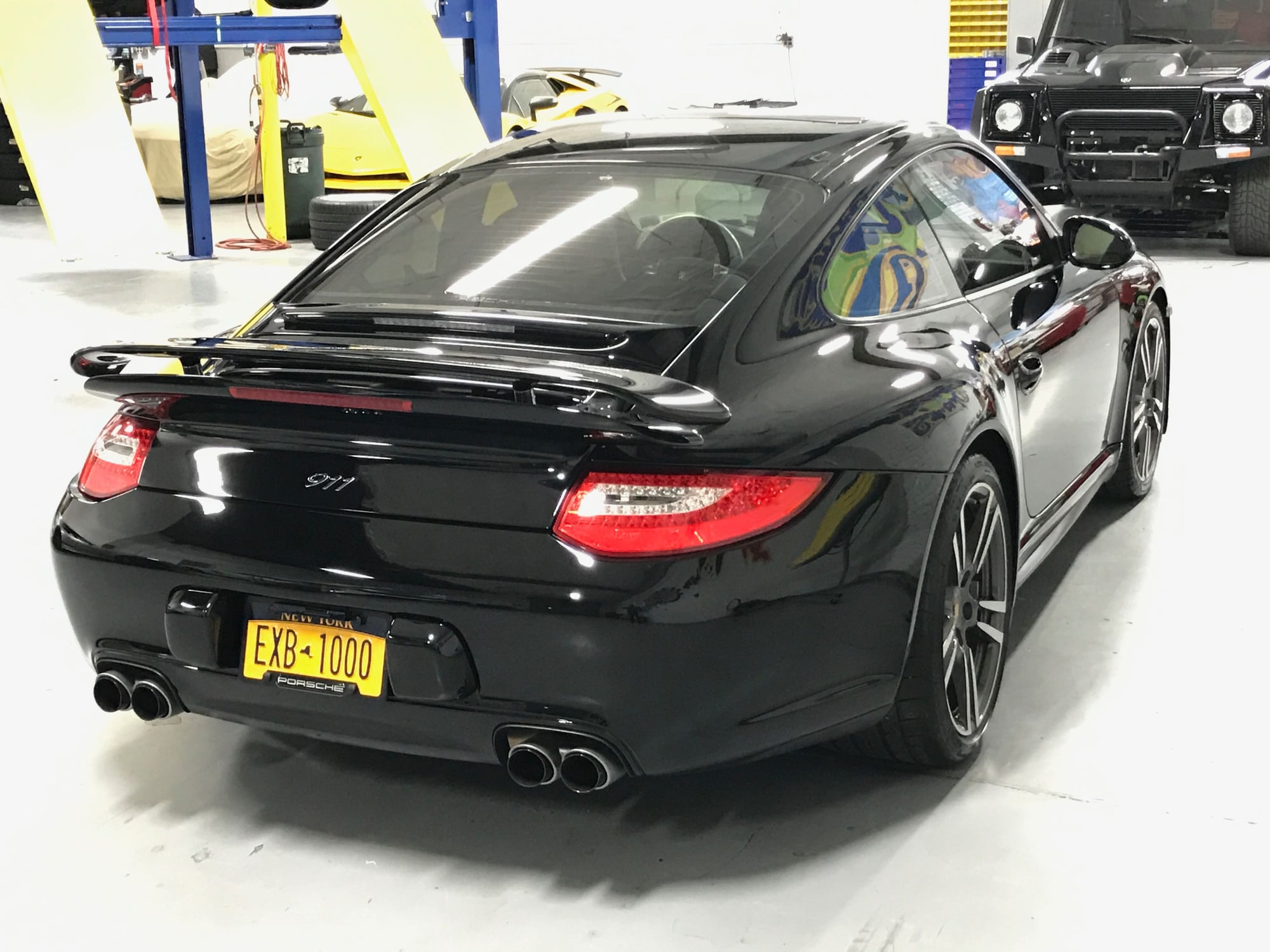 Exterior Body Parts - OEM ORIGINAL PORSCHE 997 911 TURBO S REAR WING SPOILER ENGINE LID COMPLETE IMMACULATE - Used - 2005 to 2012 Porsche Carrera - New York, NY 10012, United States