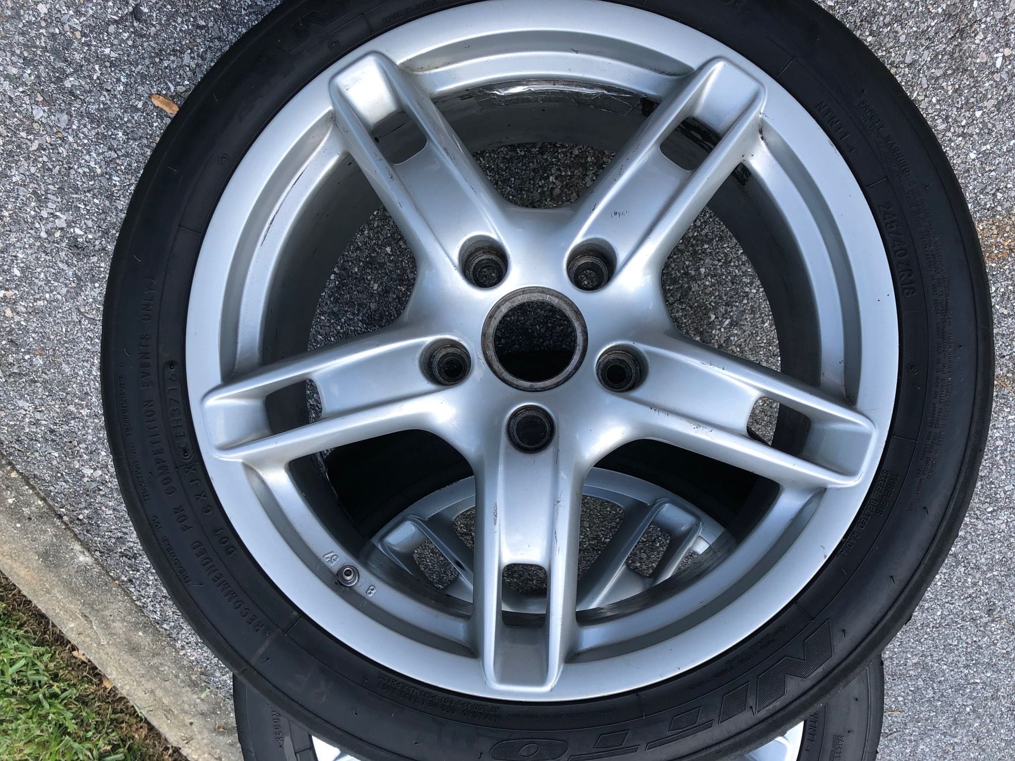 Wheels and Tires/Axles - FS: OEM Cayman S Wheels w/ Nitto NT01 Tires - Used - 2006 to 2008 Porsche Cayman - Venice, FL 34285, United States