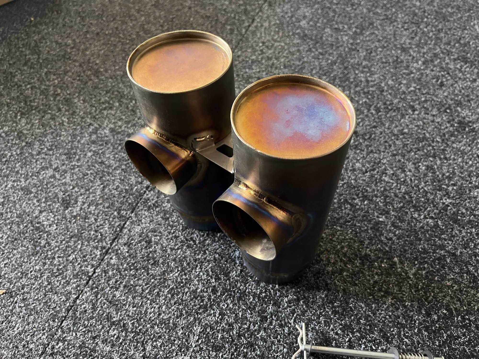 Engine - Exhaust - Quiet tips for Dundon Motorsports titanium muffler (free shipping!) - Used - 0  All Models - Seattle, WA 98112, United States