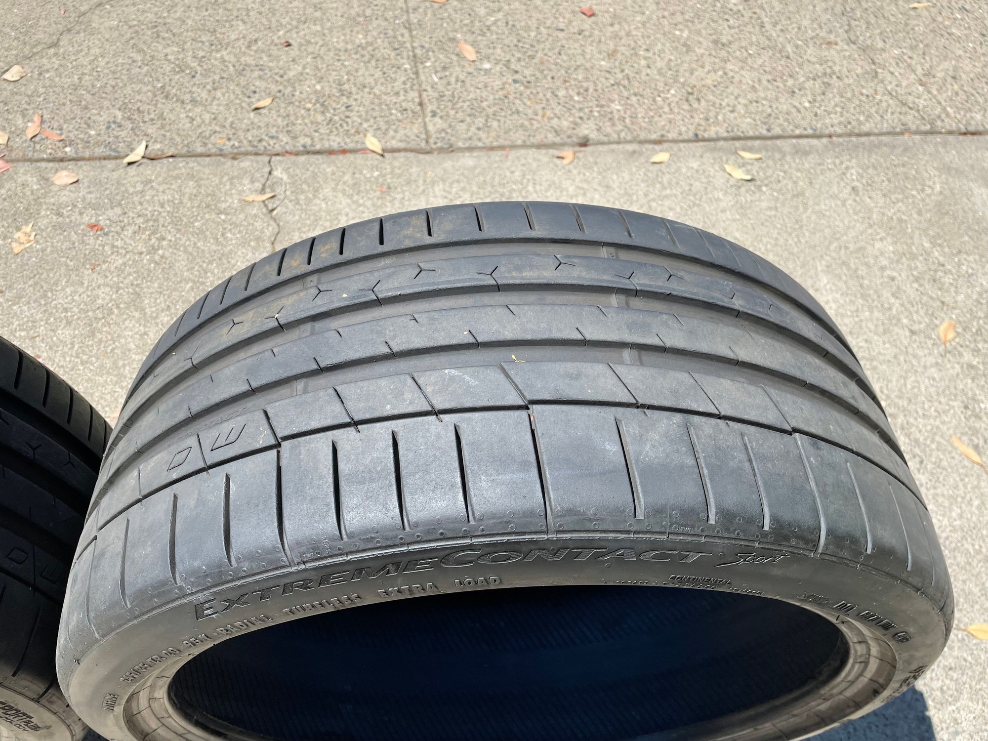 Wheels and Tires/Axles - Continental Extreme Contact Sport 245/35/zr20 Tires - Used - 0  All Models - Carmichael, CA 95608, United States