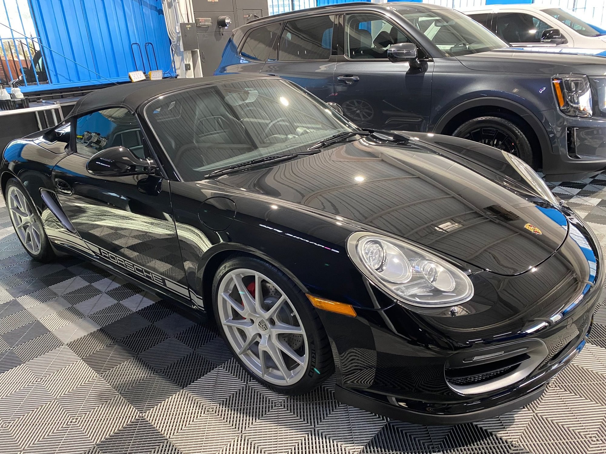 2011 Porsche Boxster - 2011 Boxster Spyder - Lightweight Special - Manual, LWB, AC delete, radio delete - Used - VIN WP0CB2A81BS745273 - 42,950 Miles - 6 cyl - 2WD - Manual - Convertible - Black - Los Angeles, CA 91356, United States