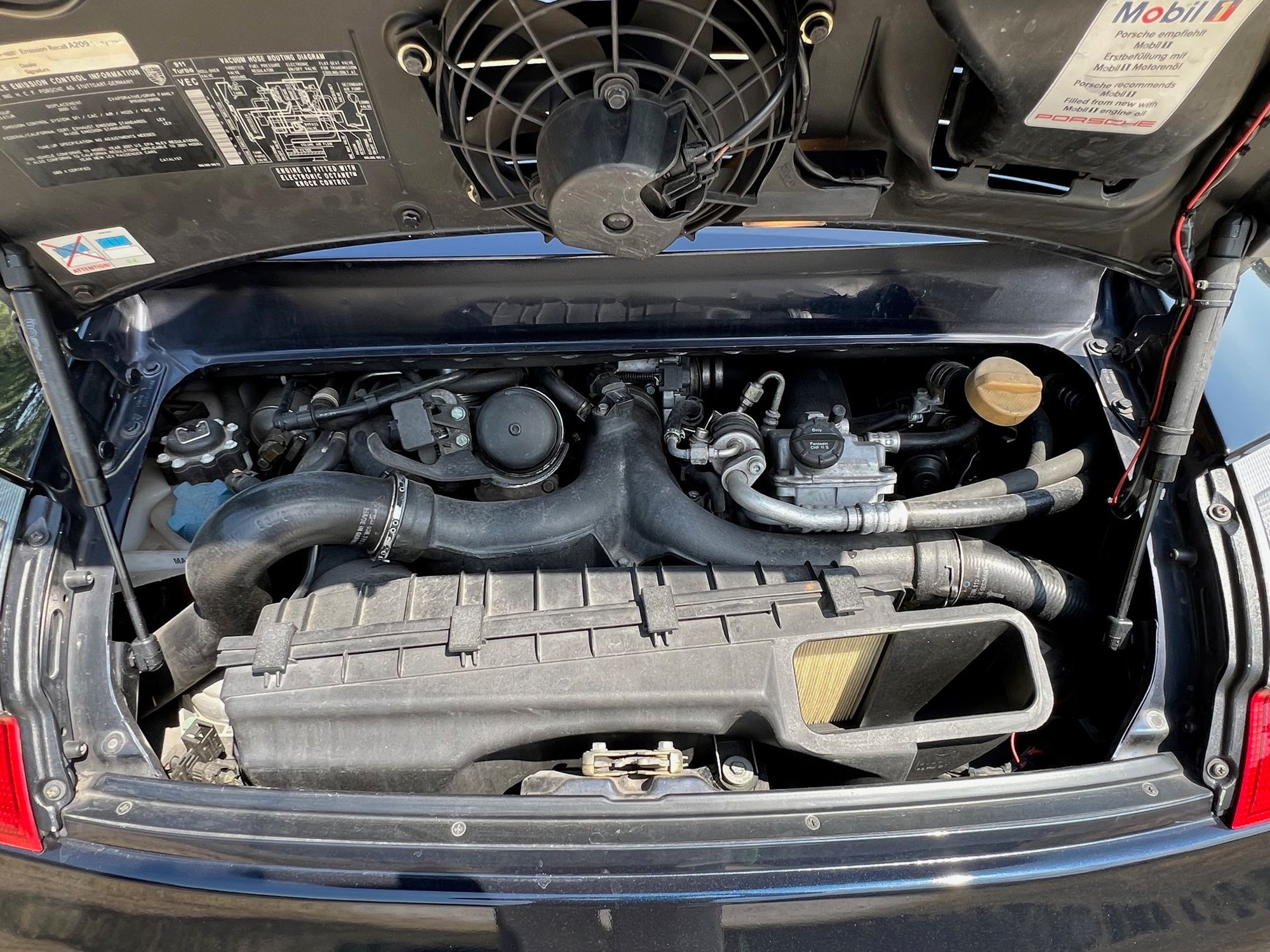 2001 Porsche 911 - 2001 911 Turbo in NC - Used - VIN WP0AB29911S687507 - 121,060 Miles - 6 cyl - AWD - Automatic - Coupe - Blue - Raleigh, NC 27604, United States