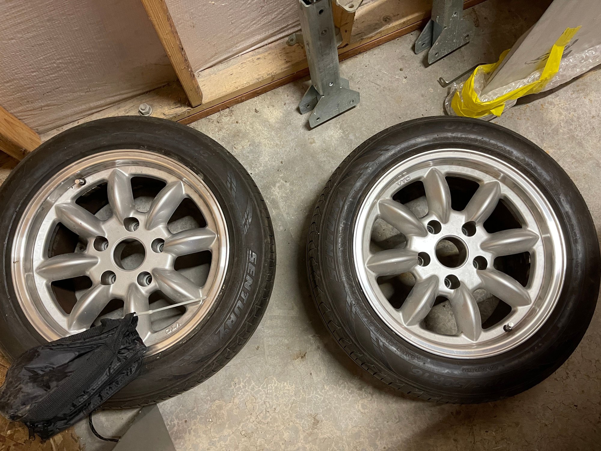 Wheels and Tires/Axles - 16x8 VTO Minilite Replicas - Used - Seattle, WA 98102, United States