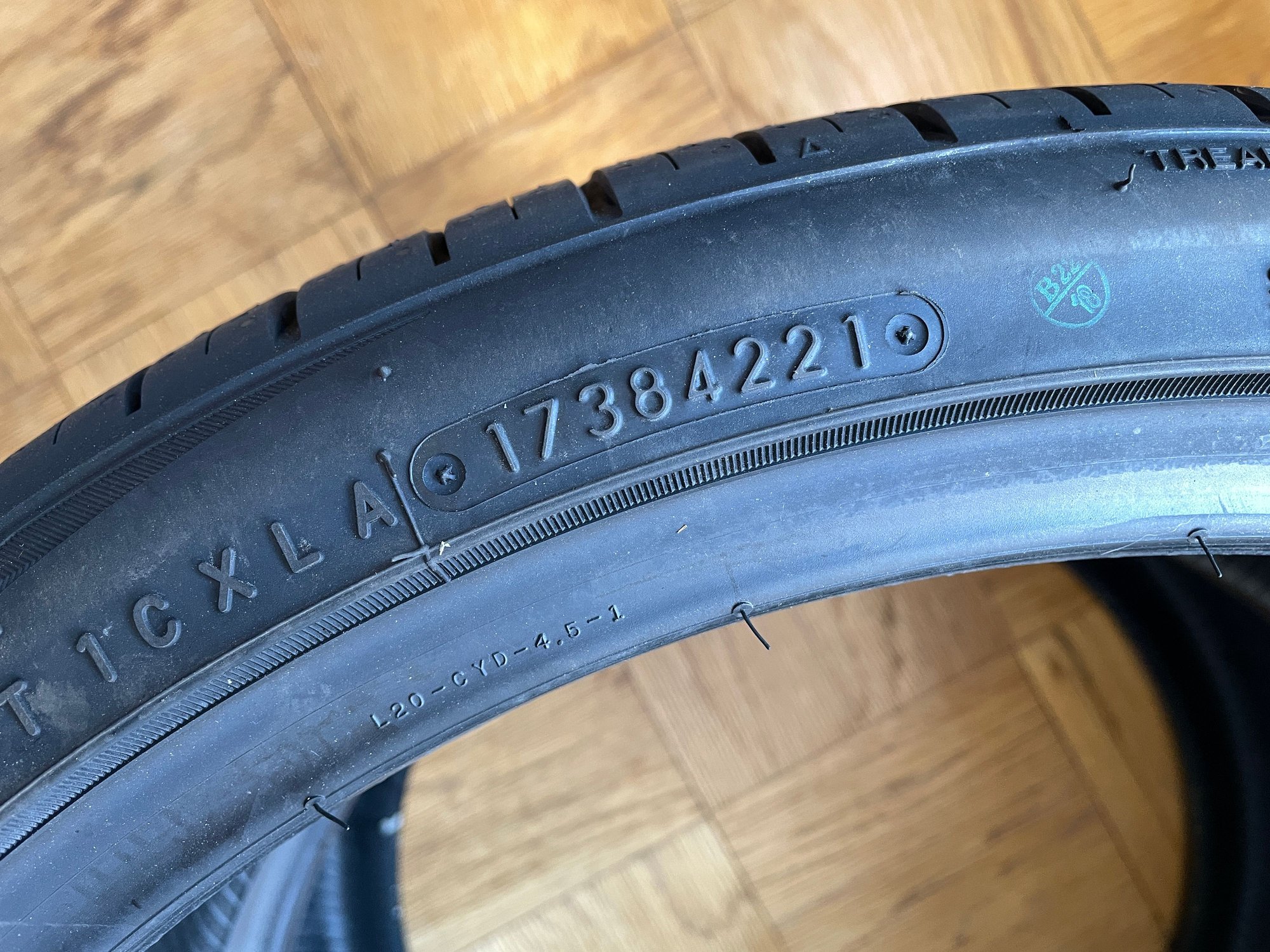 Toyo Proxes Sport A/S Tires (2) 245/35/20, Dated 4221 Brand New