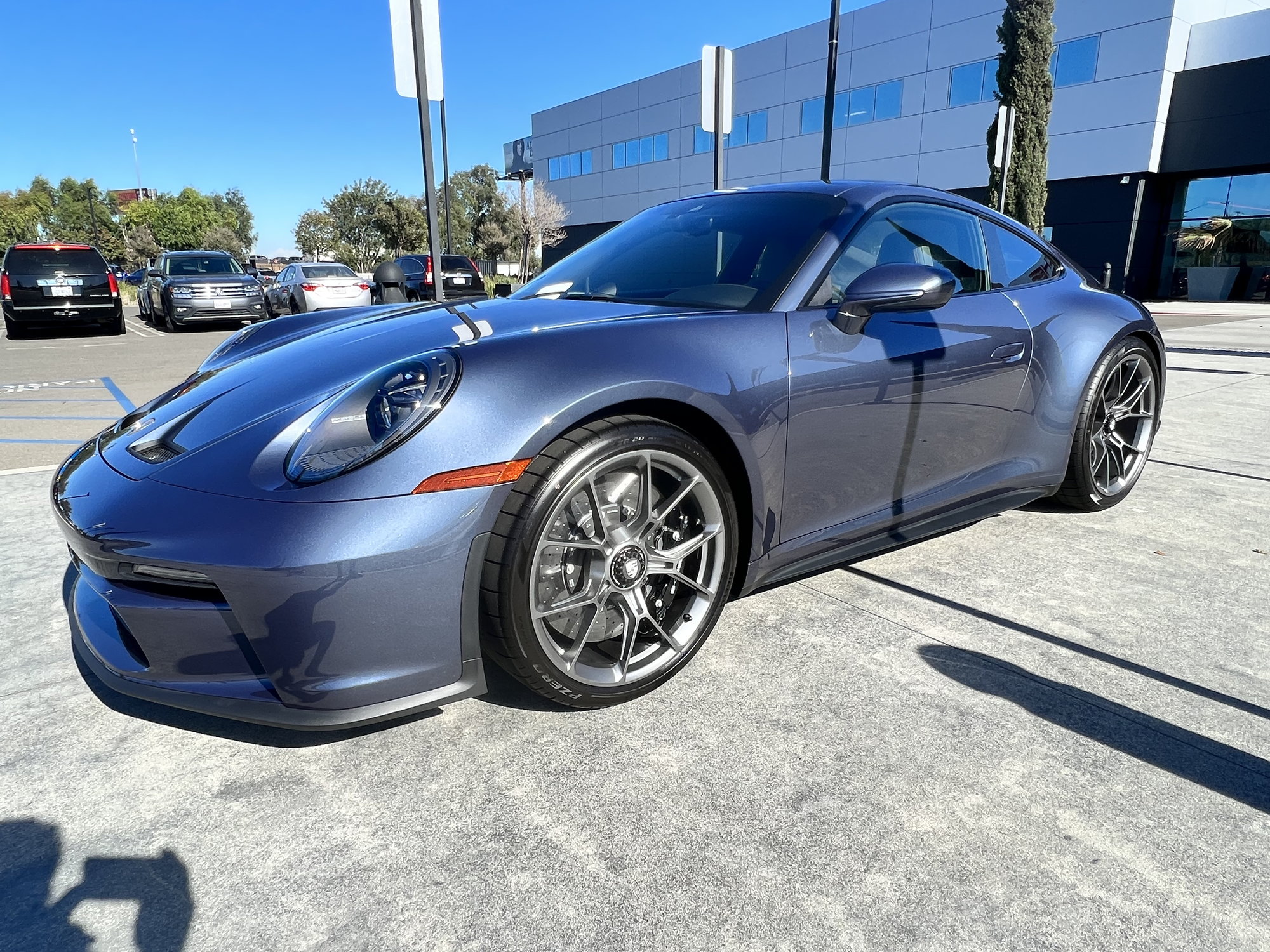 porsche gt3 touring yachting blue