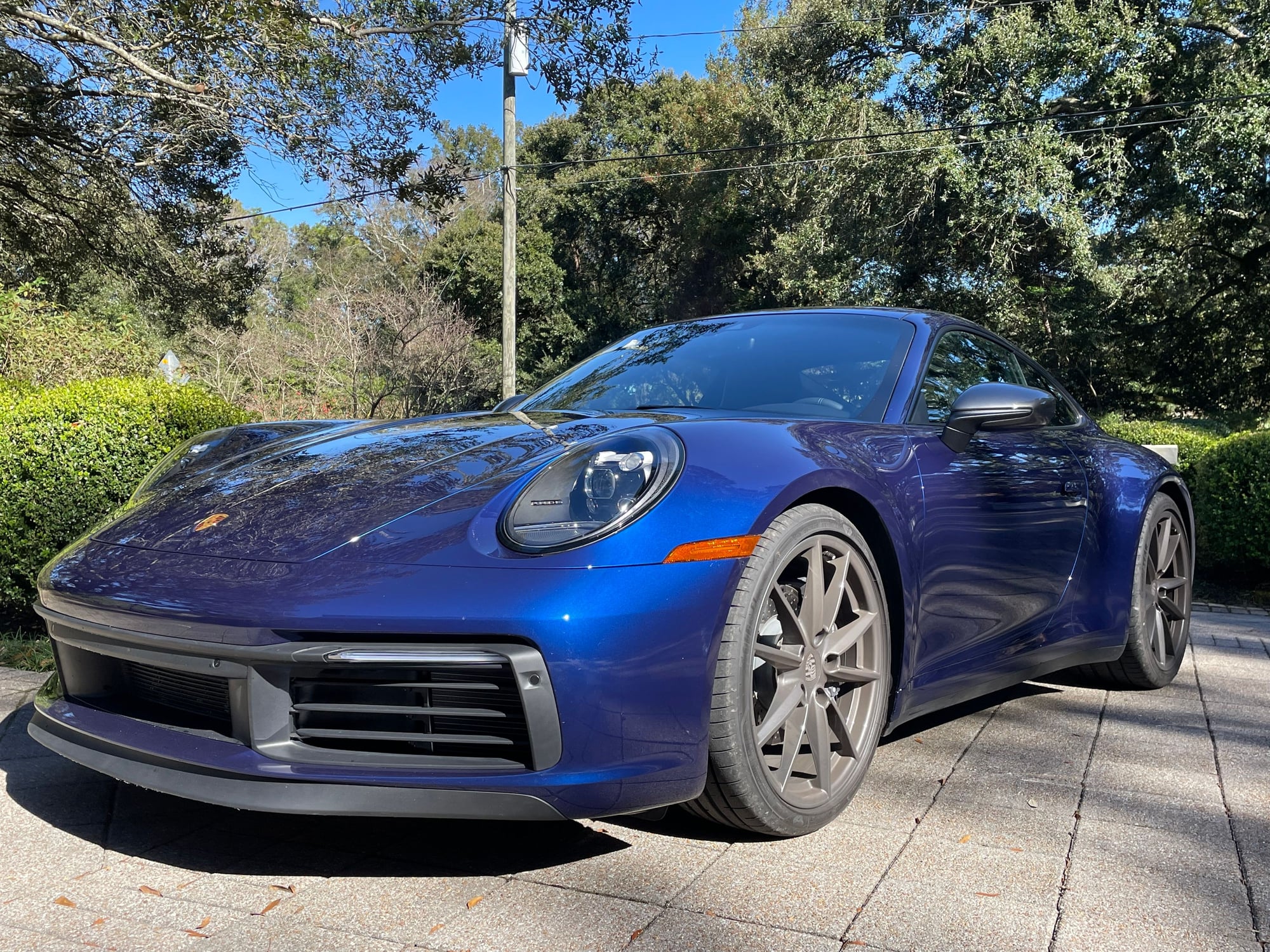 2024 Porsche 911 - 2024 Carrera T - Used - VIN wp0aa2a95rs207432 - 742 Miles - 6 cyl - 2WD - Manual - Coupe - Blue - Fairhope, AL 36607, United States