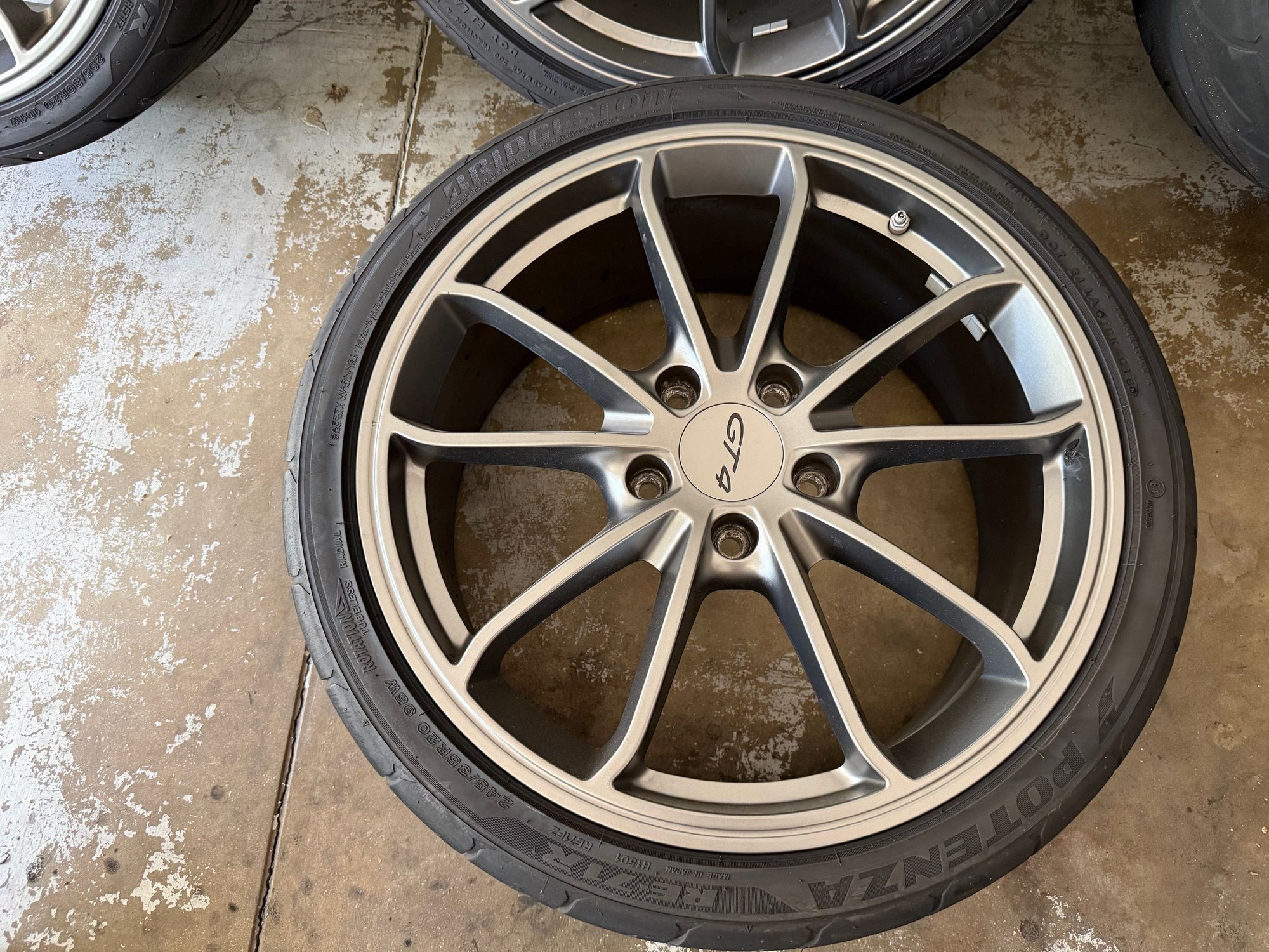 Wheels and Tires/Axles - OEM 981 GT4 wheels (4) in platinum - Used - 0  All Models - Los Angeles, CA 90071, United States