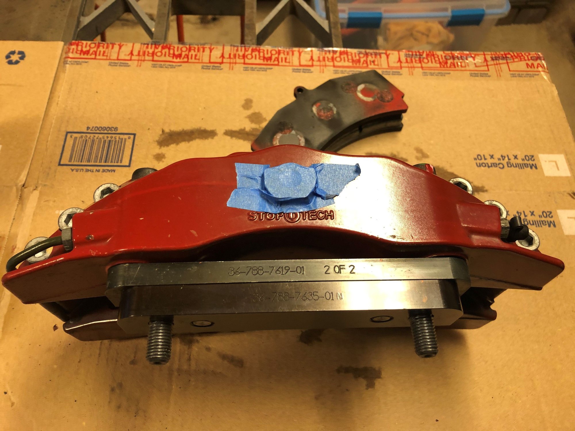 Brakes - FS: Cayman Interseries Front Brake Kit (Stoptech ST-60), Rebuilt - Used - 2006 to 2012 Porsche Boxster - 2006 to 2012 Porsche Cayman - Boston, MA 02118, United States
