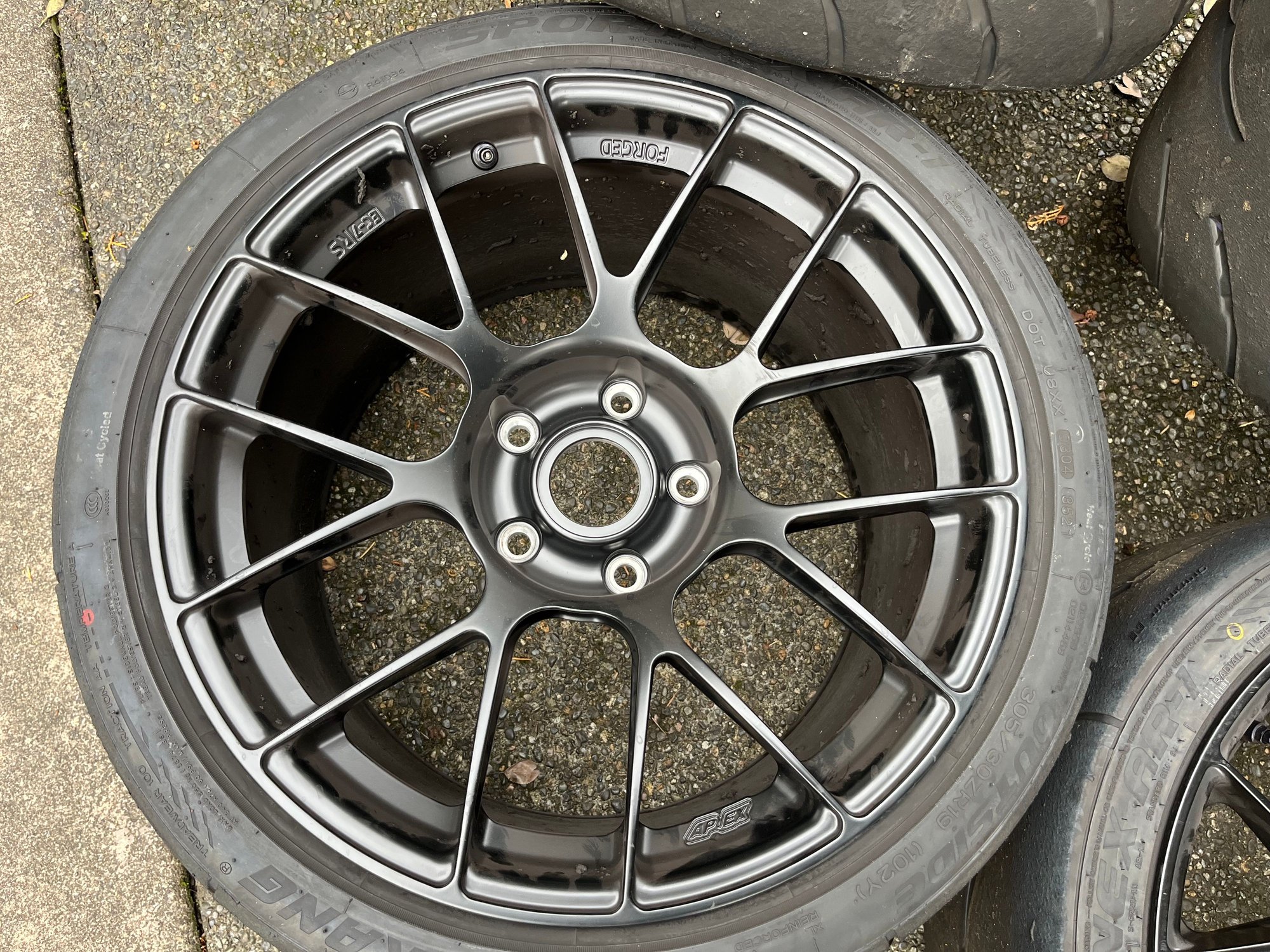 Wheels and Tires/Axles - Apex EC-7RS wheels (981/718 fitment, 18/19 size stagger) - Used - All Years  All Models - Seattle, WA 98112, United States