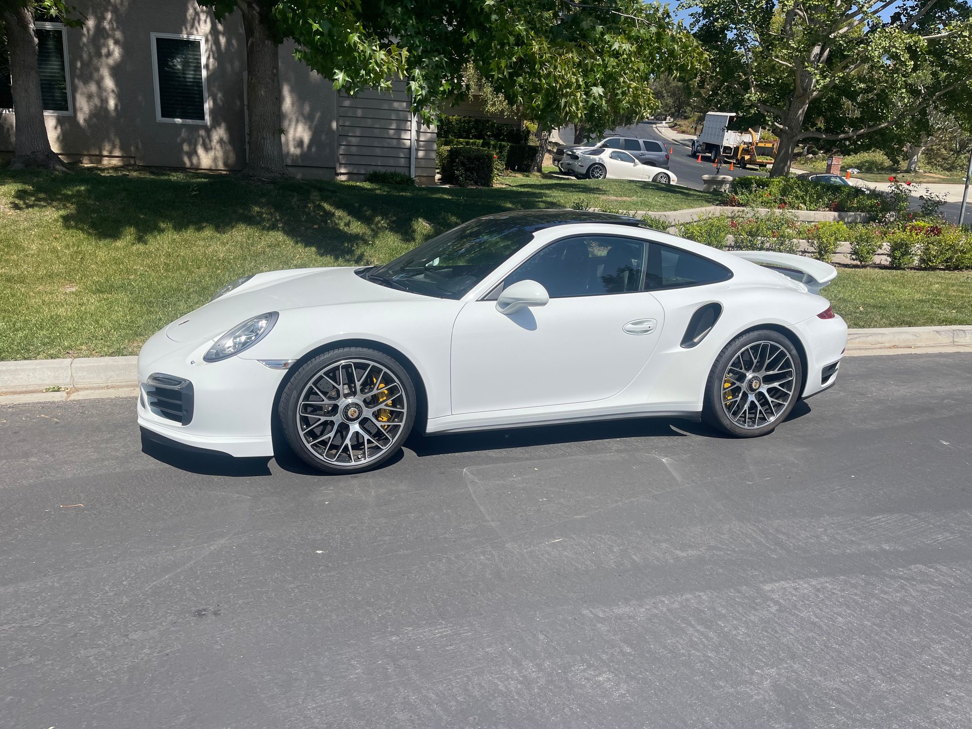 2014 Porsche 911 - Porsche 911Turbo S Lots of extras (Ordered this car) - Used - VIN WP0AD2A91ES167450 - 65,250 Miles - 6 cyl - AWD - Automatic - Coupe - White - Thousand Oaks, CA 91360, United States