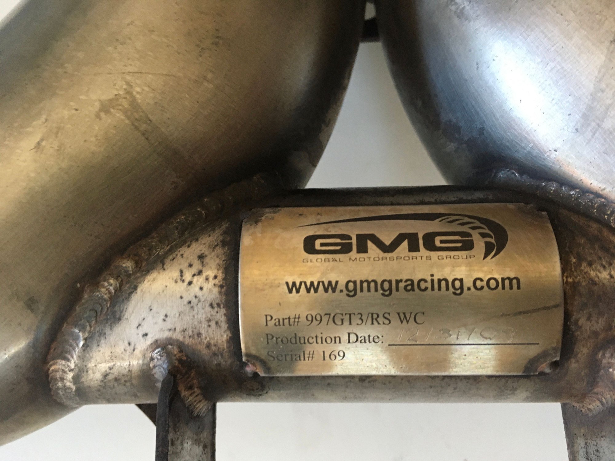 Engine - Exhaust - GMG Rear Muffler By-pass for 997/991 GT3/GT3RS - Used - Henderson, NV 89074, United States