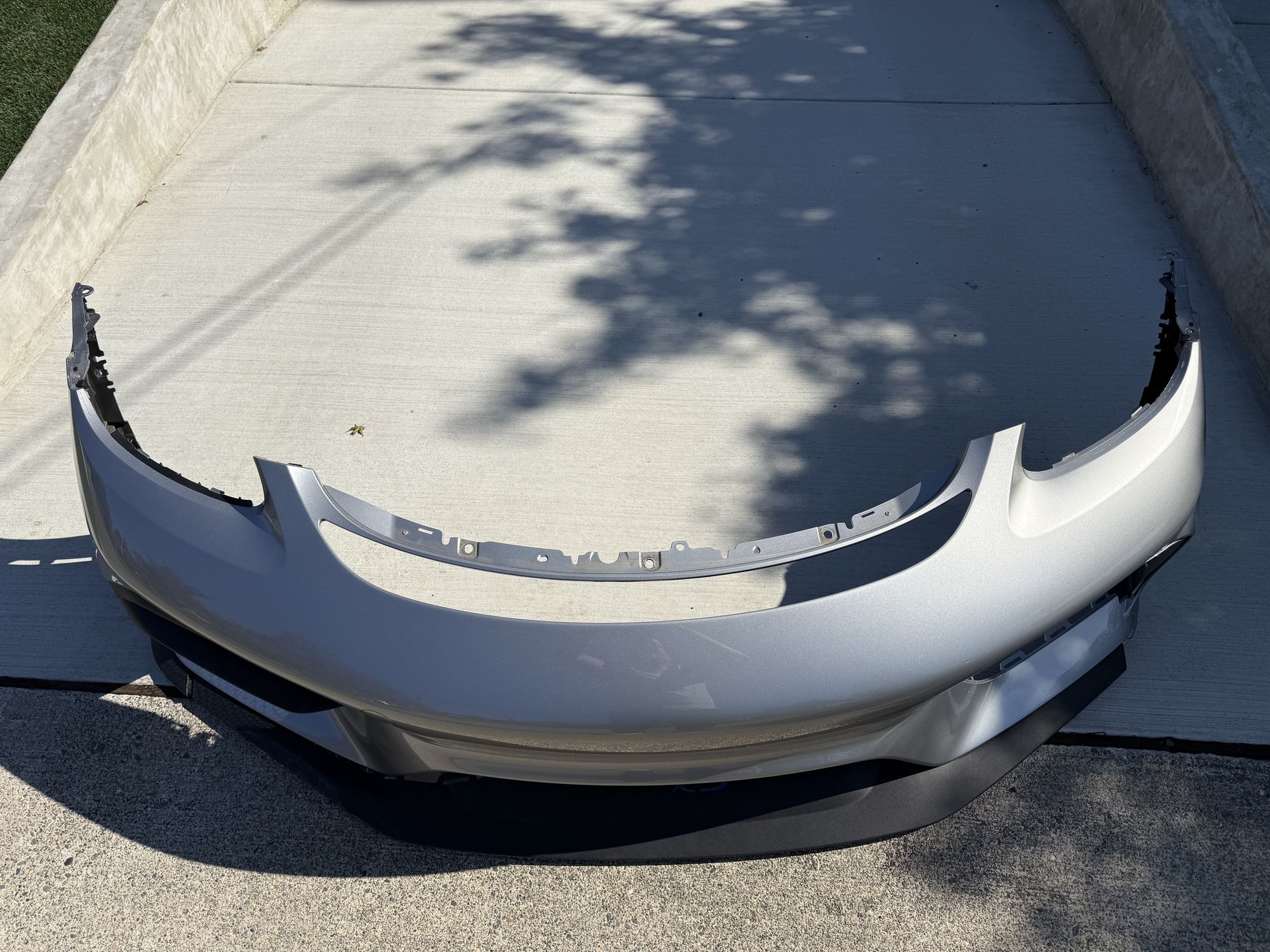 Exterior Body Parts - 2025 OEM GT4 RS Front Bumper in GT Silver - Used - 2022 to 2025 Porsche 718 Cayman - Seattle, WA 98103, United States