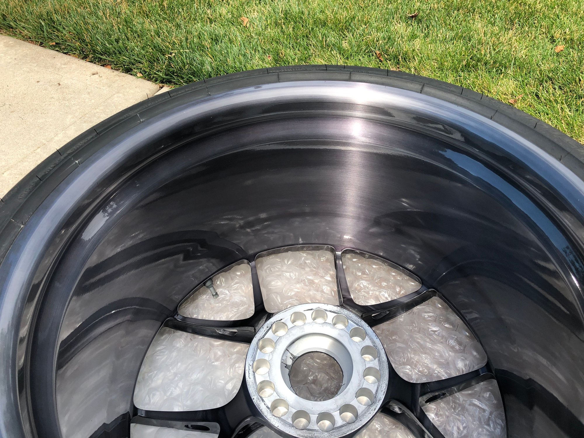 Wheels and Tires/Axles - Porsche BBS FI-R Wheels 20x9 ET52 & 20x12 ET44 Center Lock Custom Brushed Finish - Used - 2013 to 2019 Porsche 911 - Lees Summit, MO 64064, United States