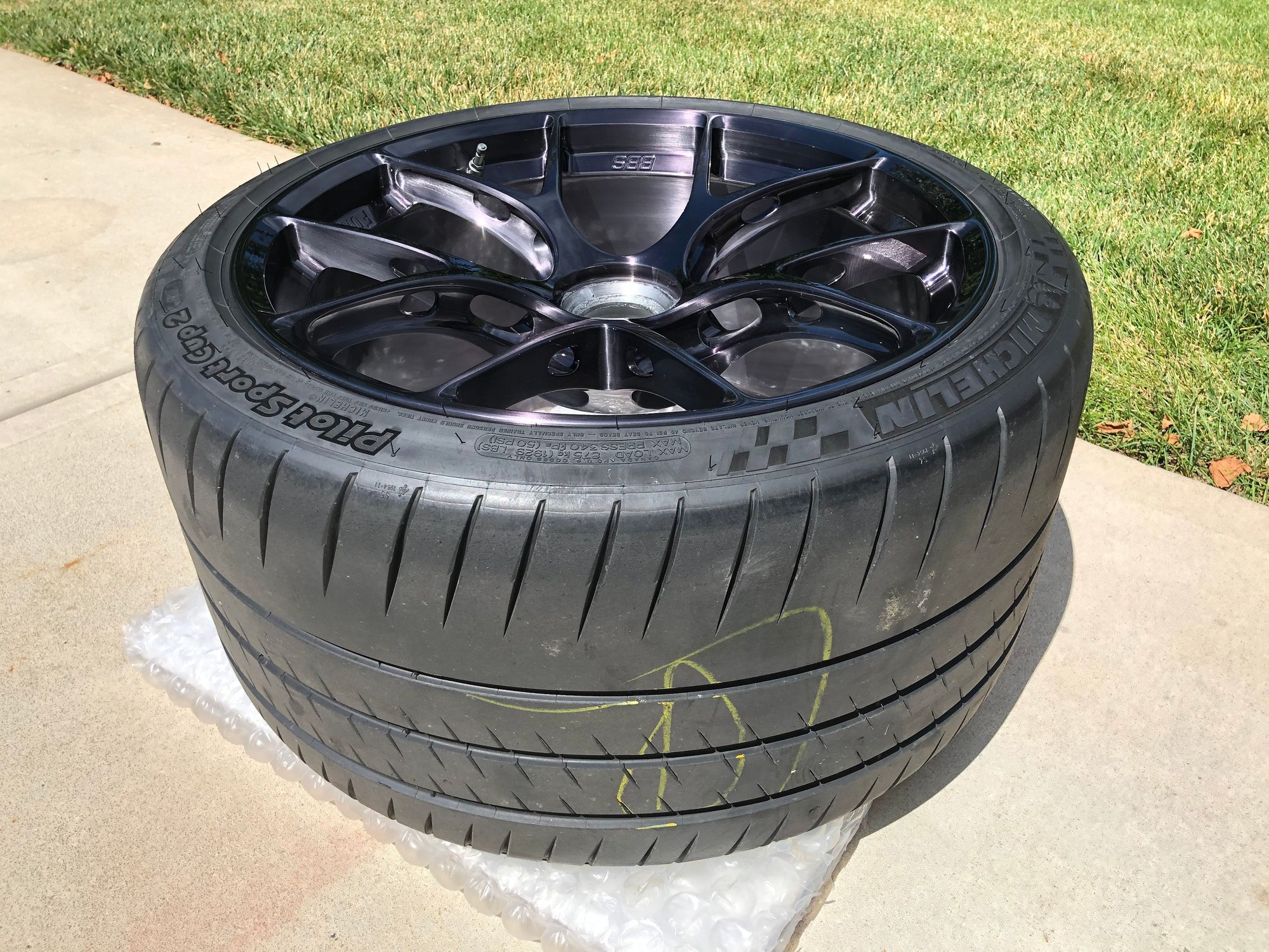 Wheels and Tires/Axles - Porsche BBS FI-R Wheels 20x9 ET52 & 20x12 ET44 Center Lock Custom Brushed Finish - Used - 2013 to 2019 Porsche 911 - Lees Summit, MO 64064, United States