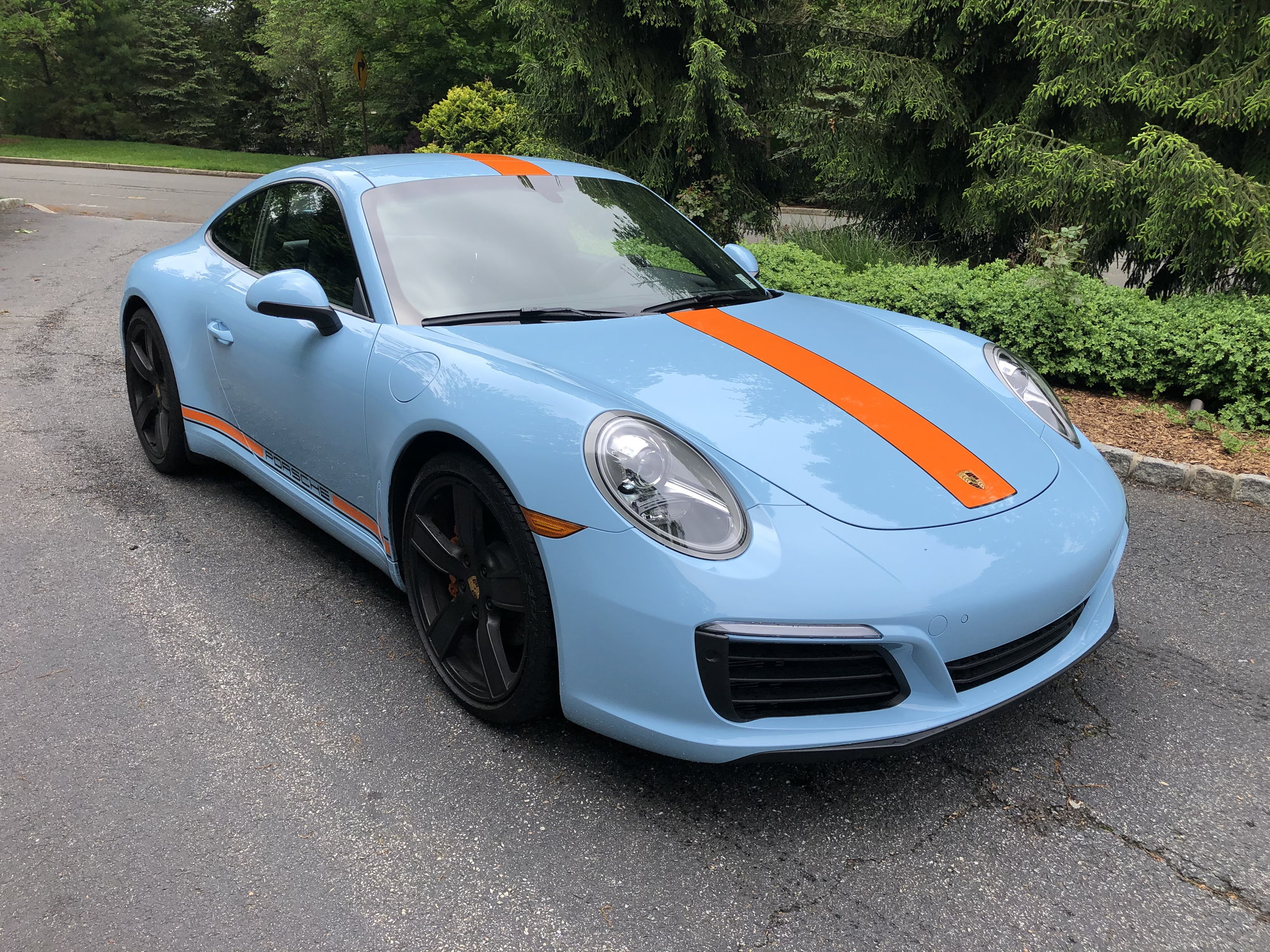2017 Porsche 911 - 2017 Porsche Carrera, Gulf Blue, 4,100 miles - Used - VIN WP0AA2A92HS108405 - 4,100 Miles - 6 cyl - 2WD - Automatic - Coupe - Blue - Franklin Lakes, NJ 07417, United States