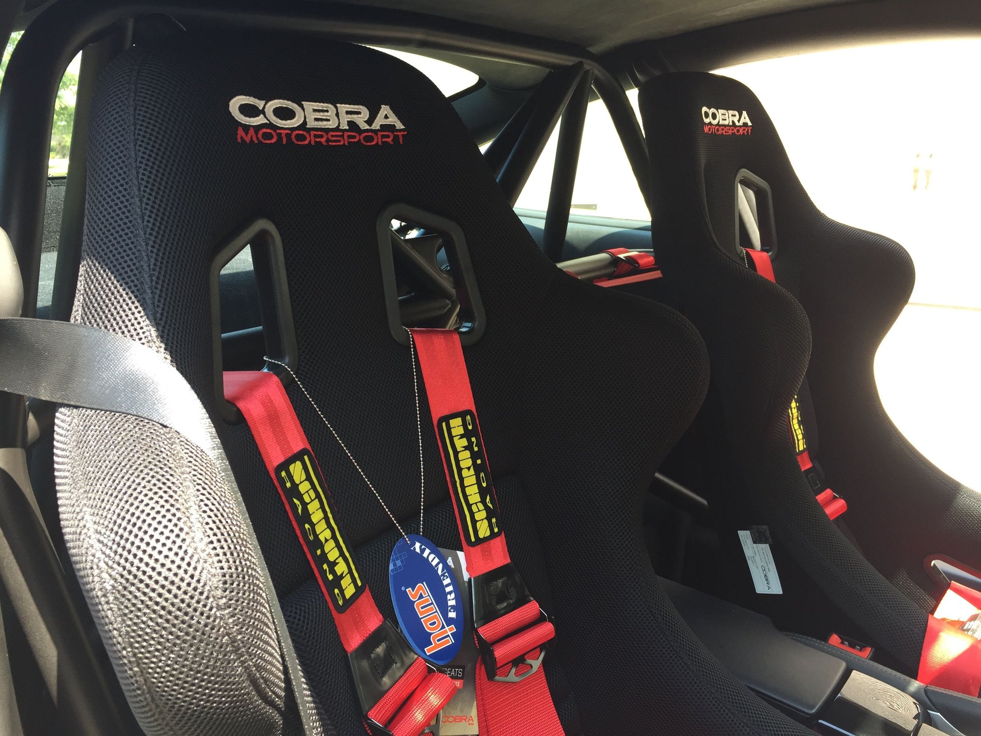Interior/Upholstery - Racing Seats by Cobra Motorsports With Adjustable Seat Base Assembly - Used - 2005 to 2012 Porsche 911 - Fort Myers, FL 33908, United States