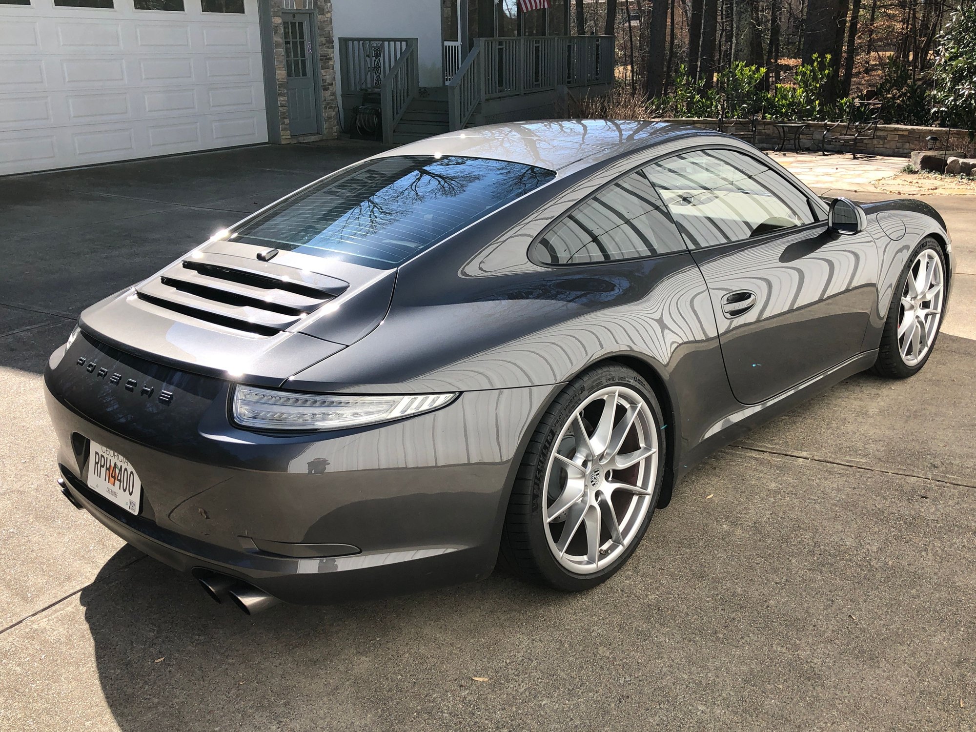 2012 991 Porsche Carrera S - PDK - Agate Gray/Luxor Beige - Perfect ...