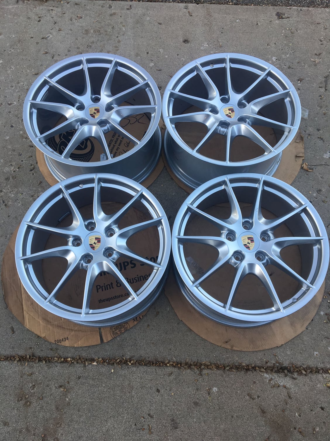 Wheels and Tires/Axles - 20" OEM Porsche Cayman/Boxster Carrera S III Wheels - 981 987 986 718 - Used - 1996 to 2018 Porsche Boxster - 2005 to 2018 Porsche Cayman - Minneapolis, MN 55447, United States