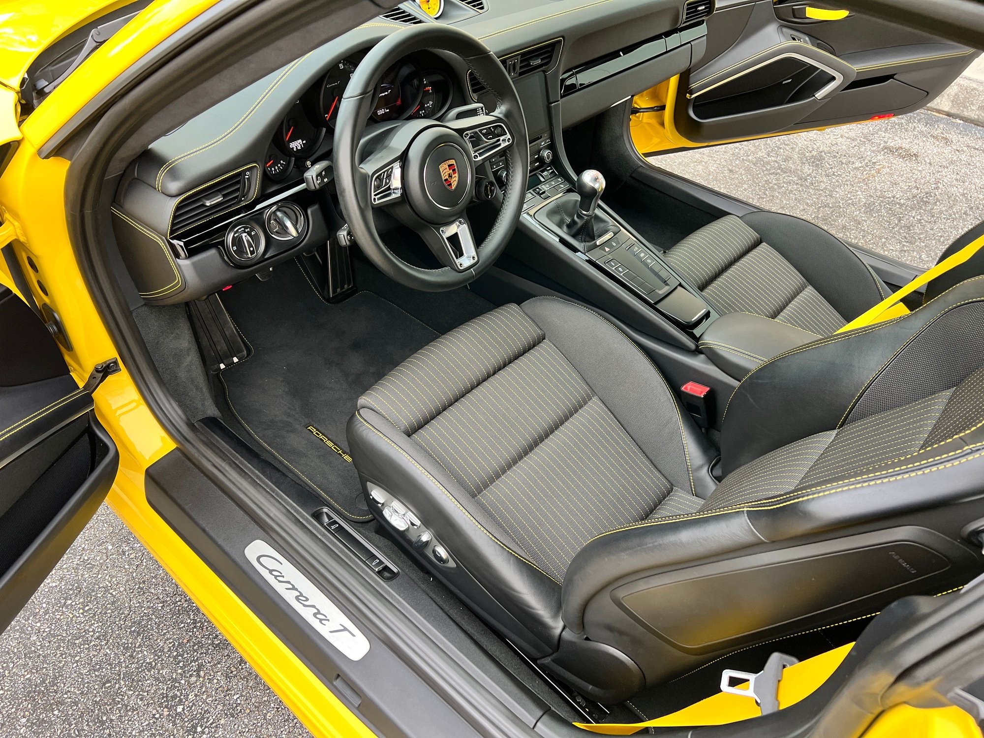 2019 Porsche 911 - 2019 Porsche 911 Carrera T (991.2) 7MT/Full PPF/Sunroof Delete Spec - Used - VIN WPOAA2A91KS103719 - 23,190 Miles - 6 cyl - 2WD - Manual - Coupe - Yellow - Santa Clarita, CA 91350, United States