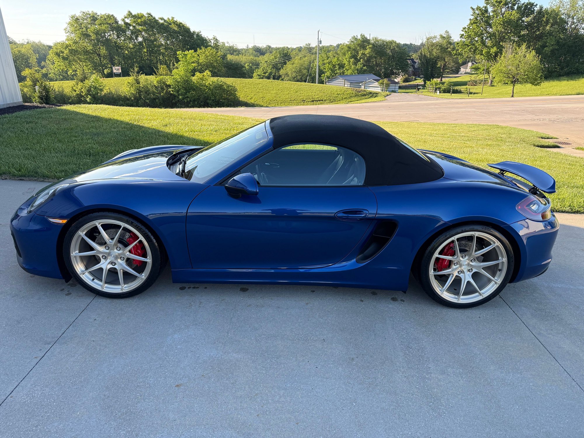 2013 Porsche Boxster - FS: 2013 981 Boxster S manual, 32k miles, Aqua Blue, GTS bumpers, some mods - Used - VIN WP0CB2A83DS133899 - 32,000 Miles - 6 cyl - 2WD - Manual - Convertible - Blue - Country Club, MO 64505, United States