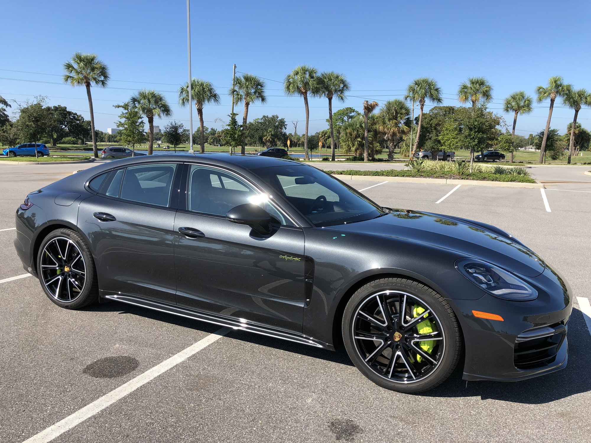 2018 Porsche Panamera - 2018 Porsche Panamera 4 e- Hybrid - Volcano Grey Metallic, $125,200 MSRP - Used - VIN WP0AE2A76JL128255 - 3,500 Miles - 6 cyl - AWD - Automatic - Sedan - Gray - Tampa, FL 33601, United States