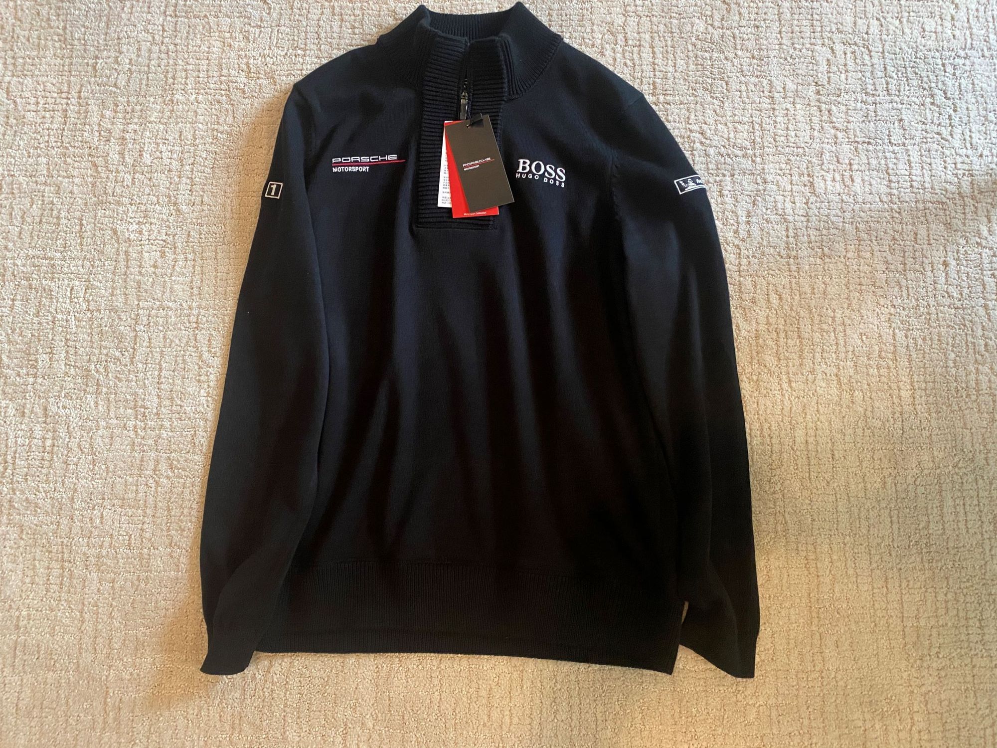 FS: Boss/Porsche Motorsport 1/4 ZIP Sweater - Rennlist - Porsche ...