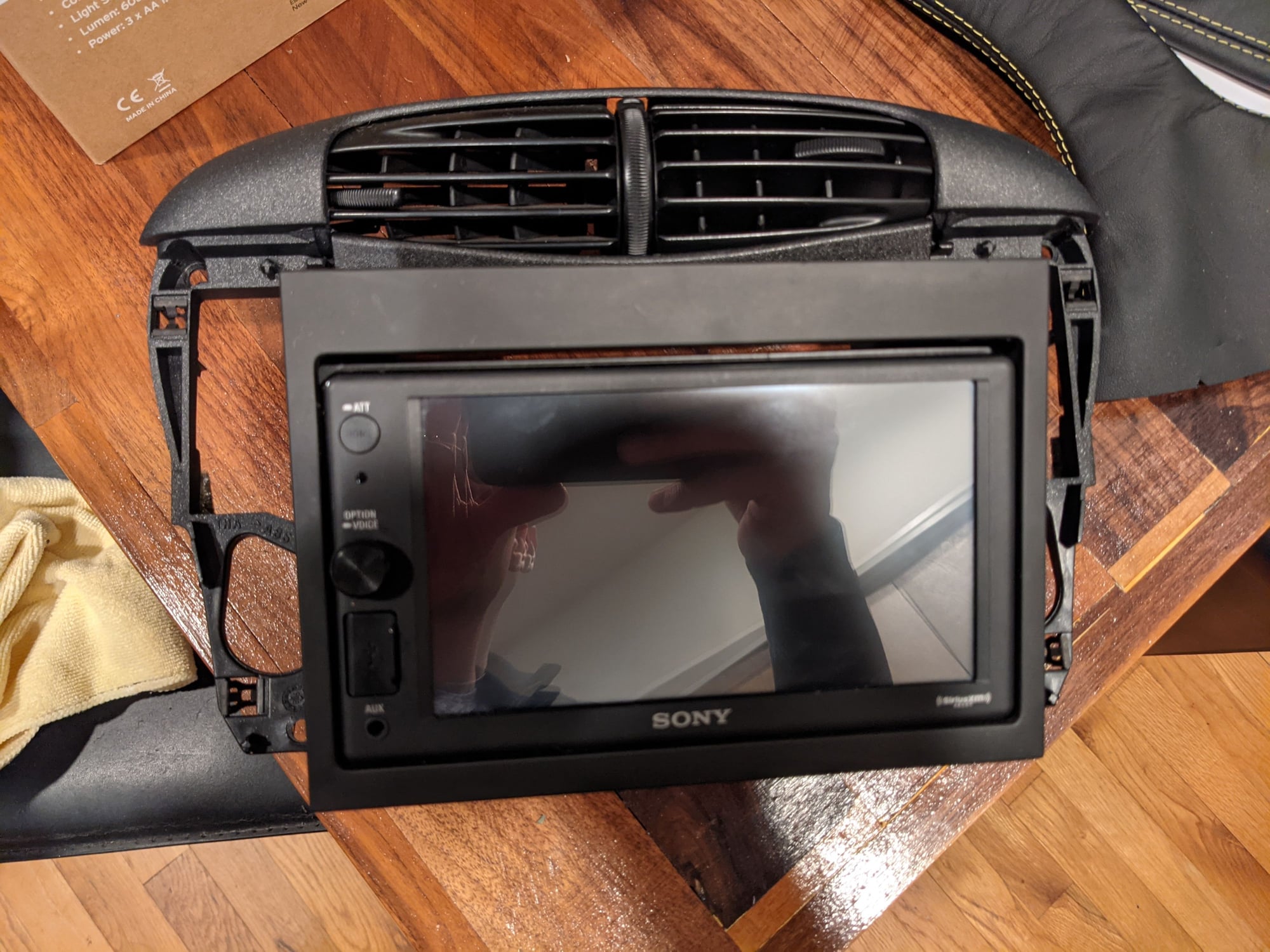 Audio Video/Electronics - Sony XAV-AX1000 Media Unit with Wiring and Backup Camera - Used - 1999 to 2010 Porsche 911 - Los Angeles, CA 90068, United States